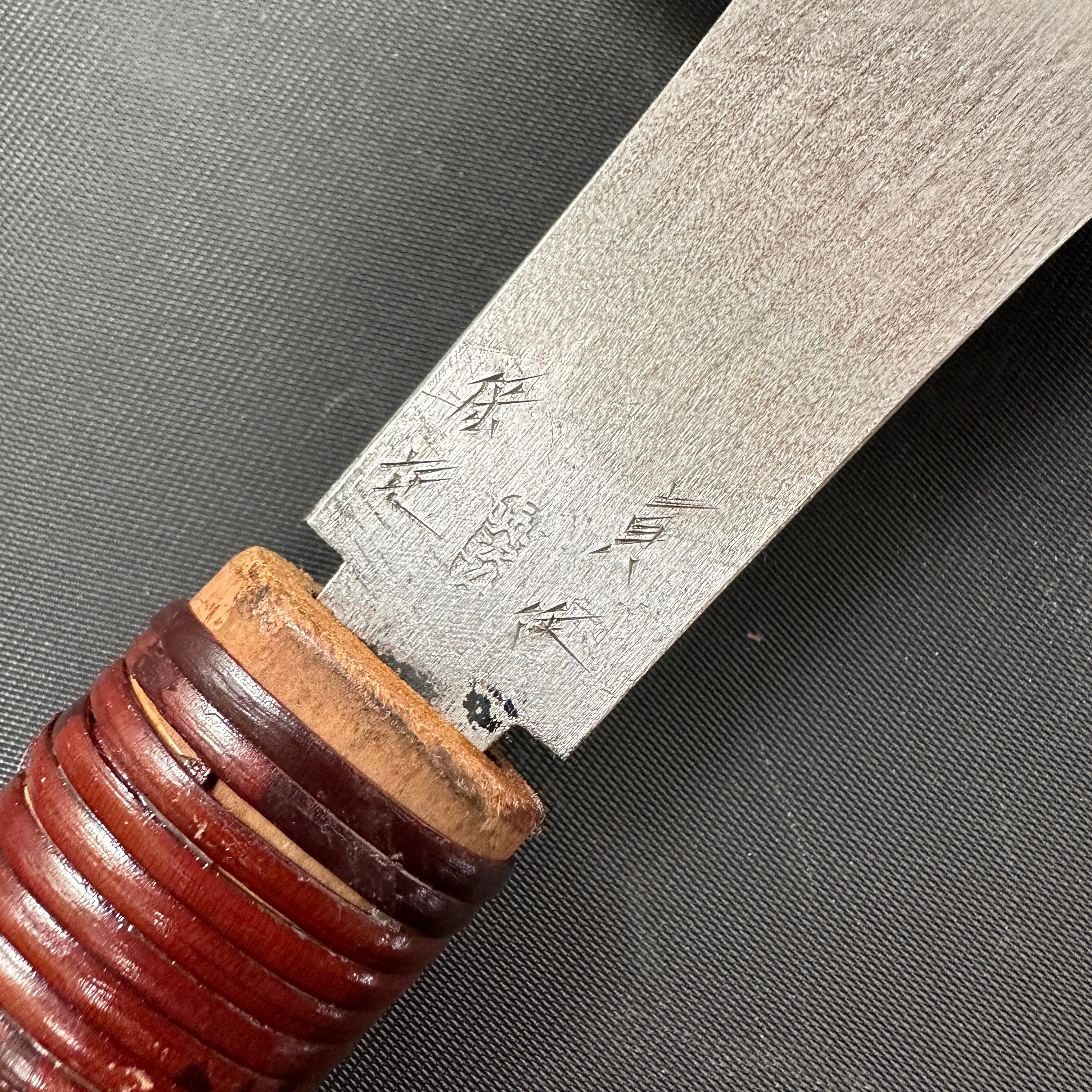 #92 Nagakatsu Double Edge (Ryoba) Saw with Eddy Type Handles For Soft Wood 長勝鋸 両刃鋸 渦巻き柄 針葉材用 245mm