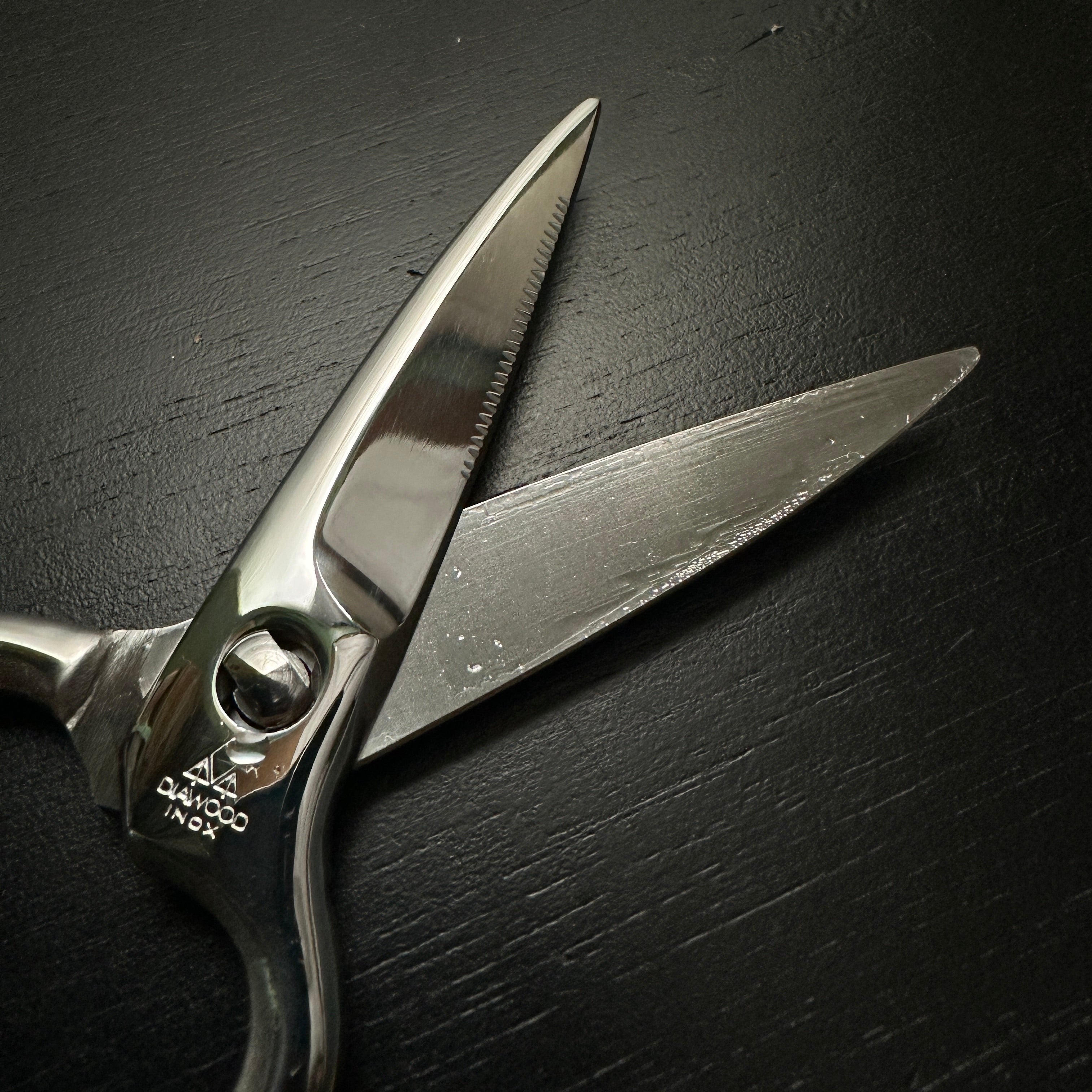 Diawood Japanese Hand made Kitchen Scissors ダイヤウッド オールステンレス キッチンハサミ