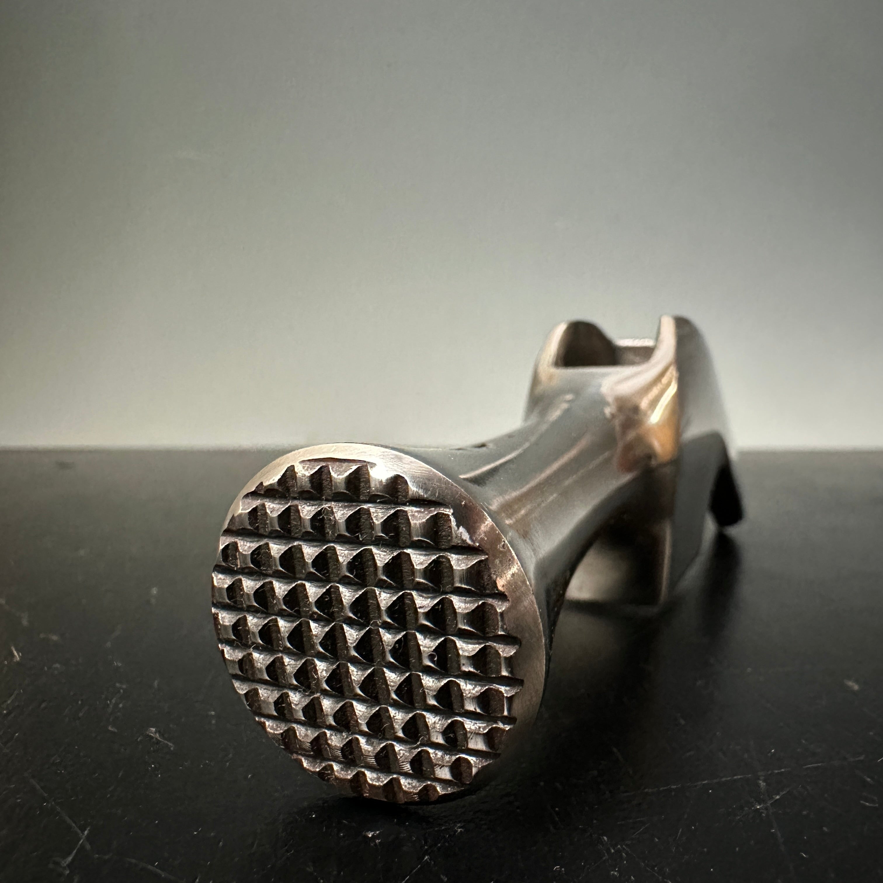 Old stock Dogyu Minipane Kariwaku Stainless steel Hammers Head 掘出し物 土牛 ステンレスミニパネ 滑り止め付 頭のみ