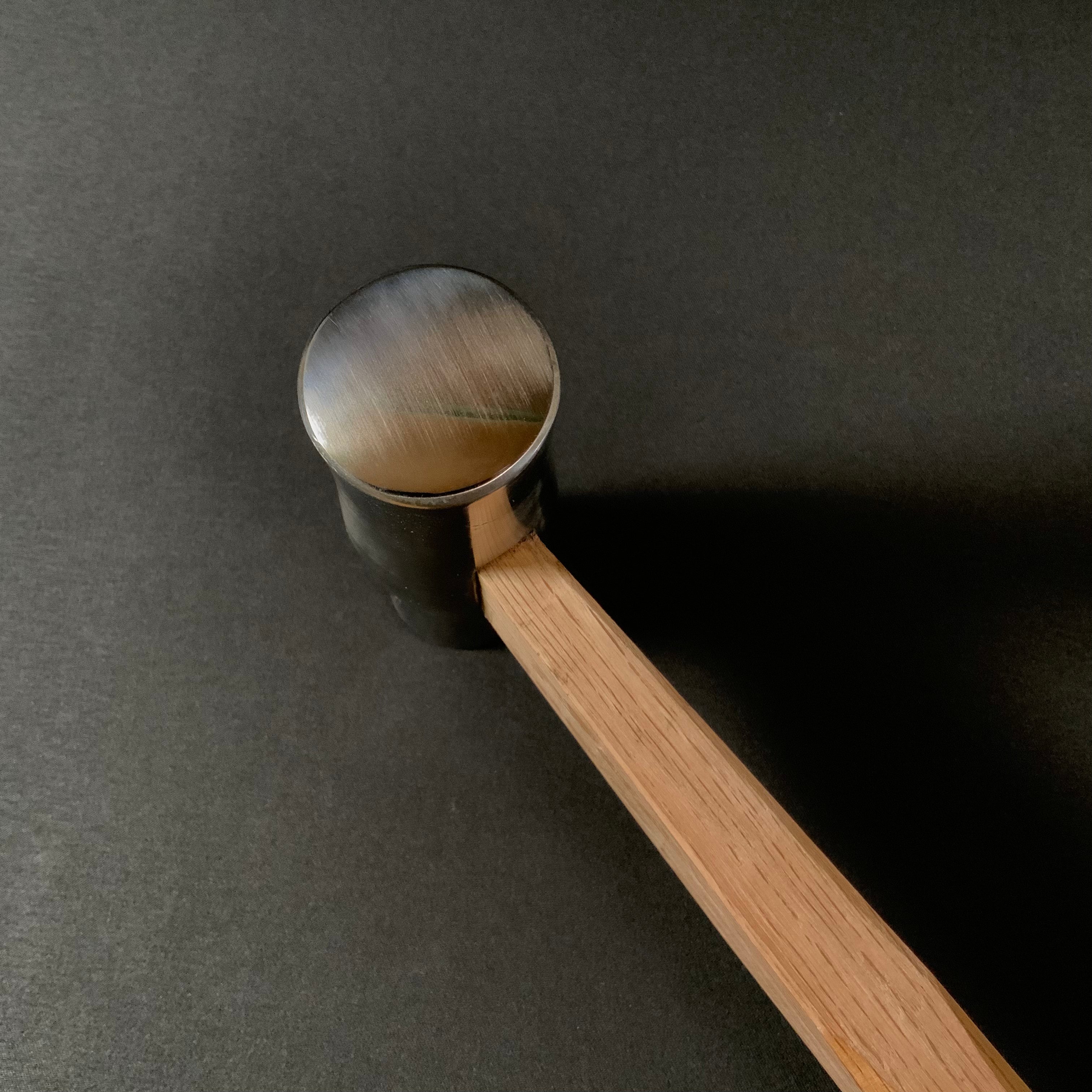 Old stock Hiroki stainless steel Round Hammers(Genno) 掘出し物 広輝 ステンレス丸玄翁 560g