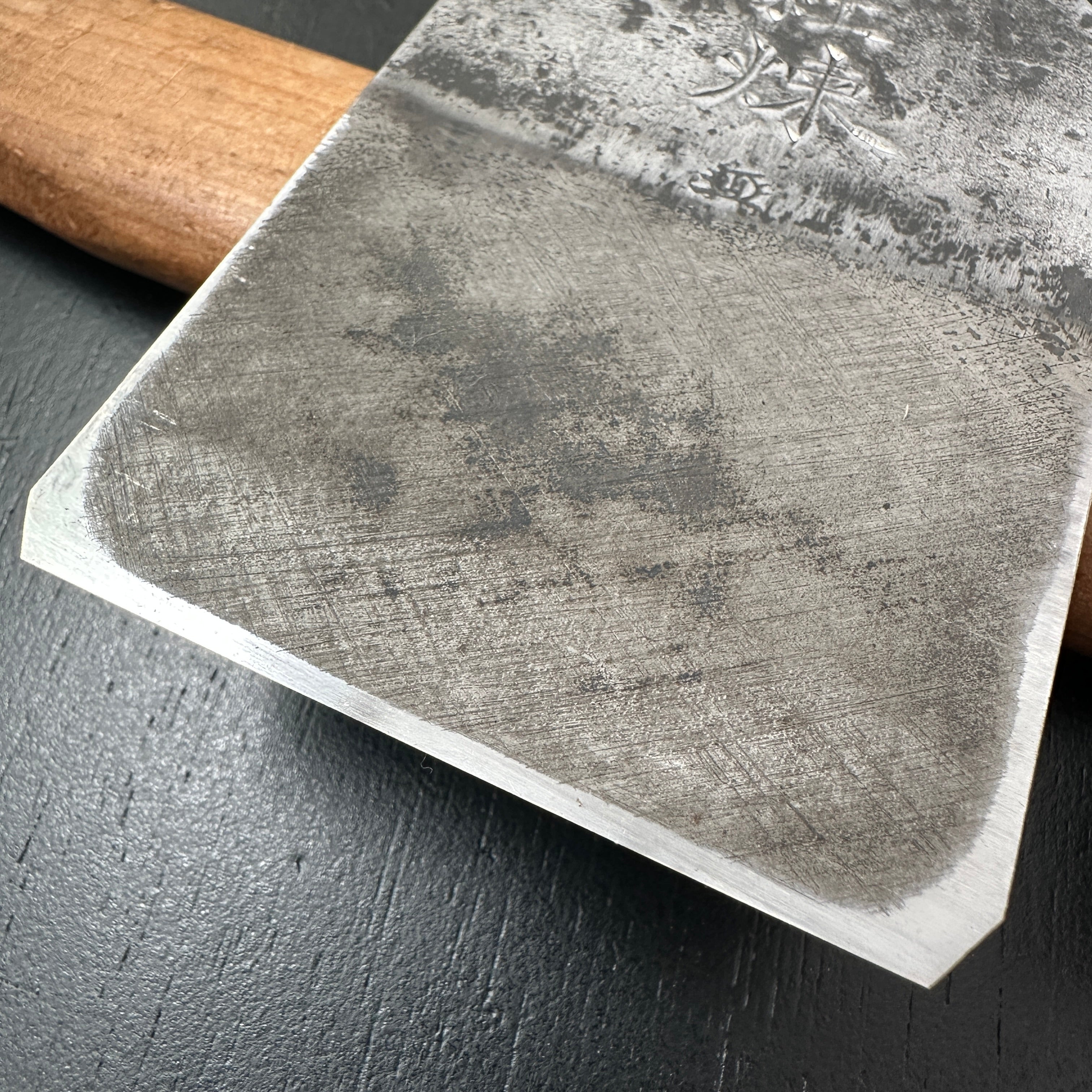 #2 Guren Smoothing Plane Blade (Kanna) by Yamamoto Kensuke 4th 山本健介作 紅蓮 仕上げ鉋刃 70mm