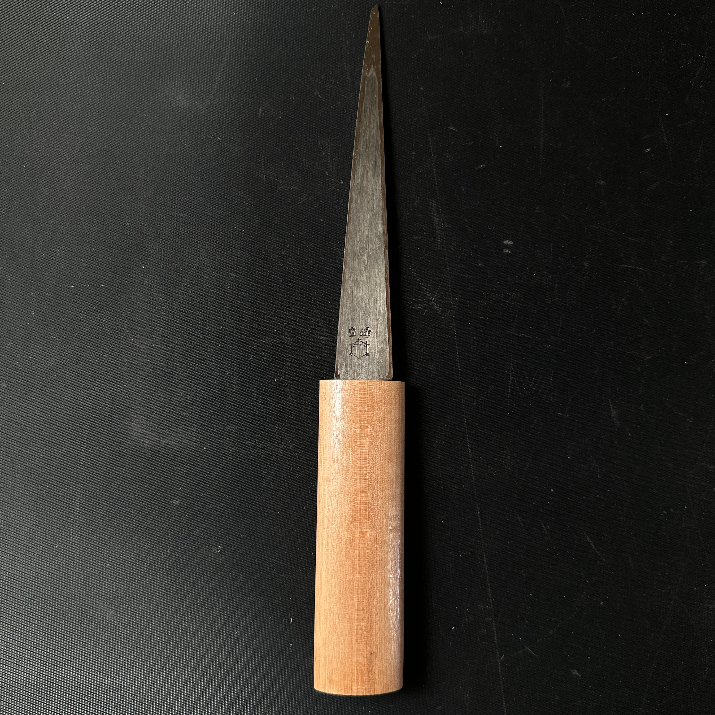 Mikisho Kuri Kokatana (Carving knife) Left hand with Sakura wood scabbard and handle 三木章 繰り小刀 桜鞘 左 135mm