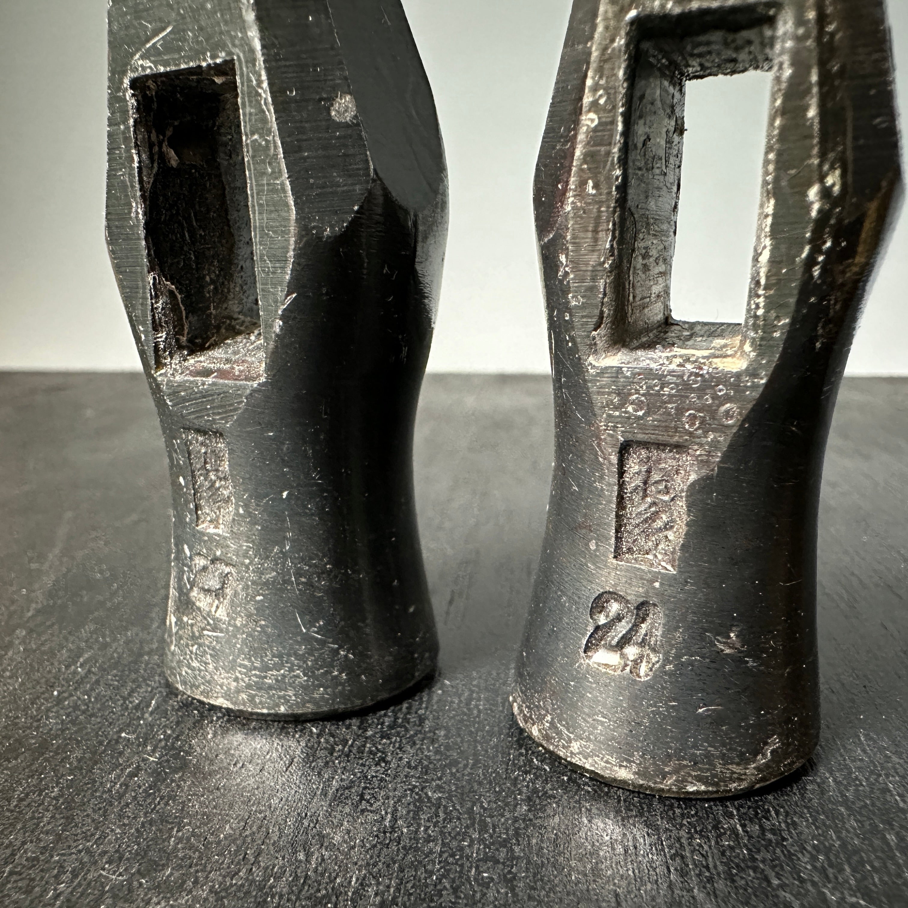 Fukushima Yamakichi Blacksmith finish Hammers 福島作 山舎型玄翁 黒仕上