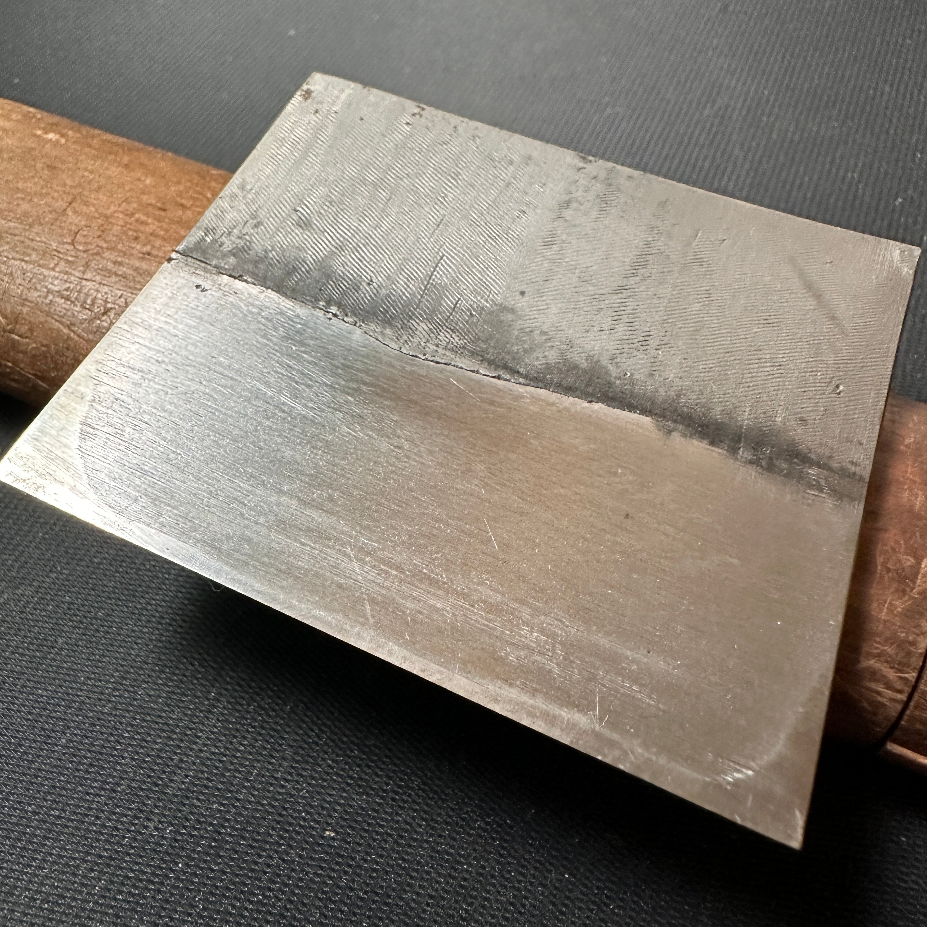 Old stock Yabane Smoothing Plane (Kanna) by Ishido Master 石堂輝秀作 博信 矢羽根鉋 仕上げ鉋 70mm