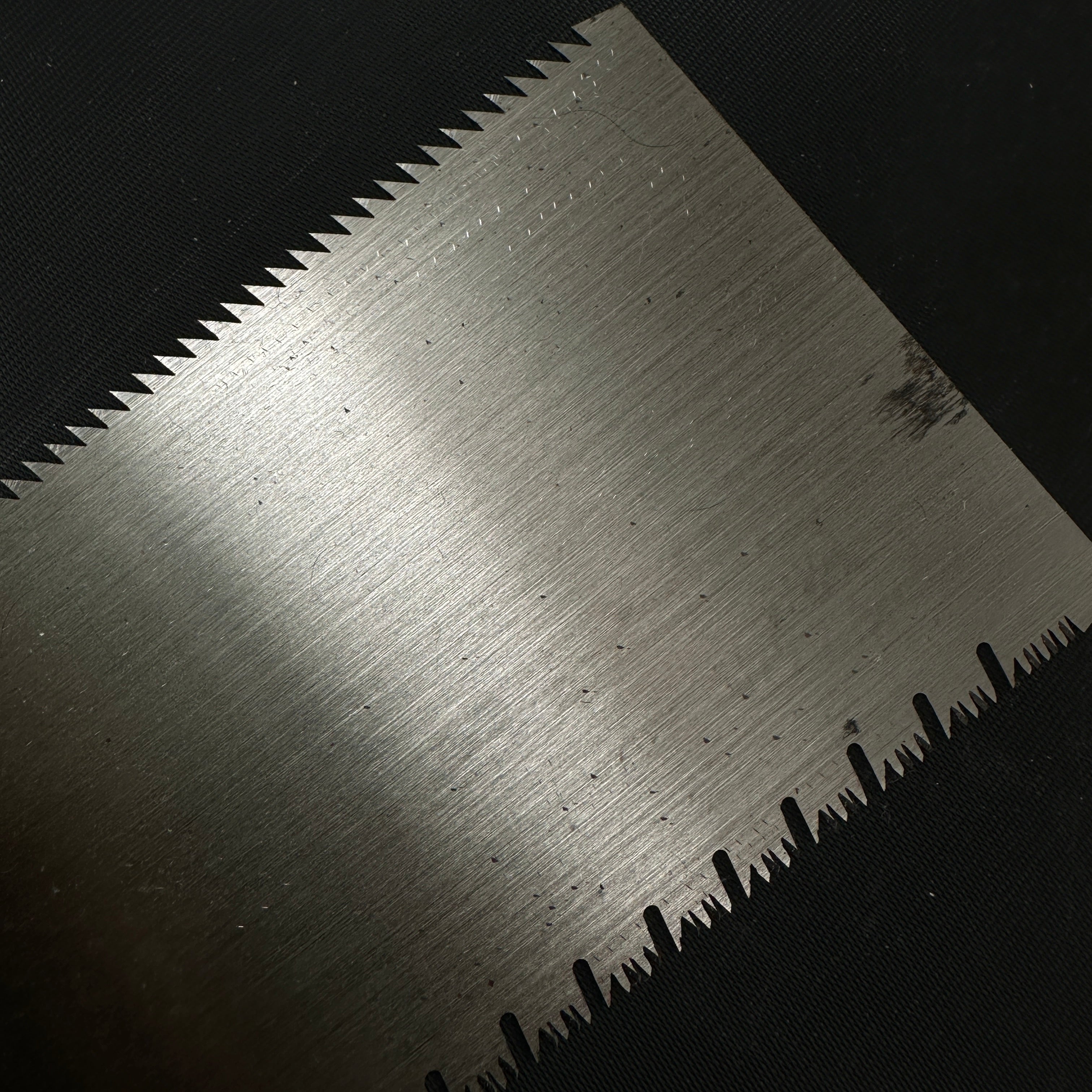 #66 Nagakatsu Double Edge (Ryoba) Saw with Eddy Type Handles For Soft Wood 長勝鋸 両刃鋸 渦巻き柄 針葉材用 225mm