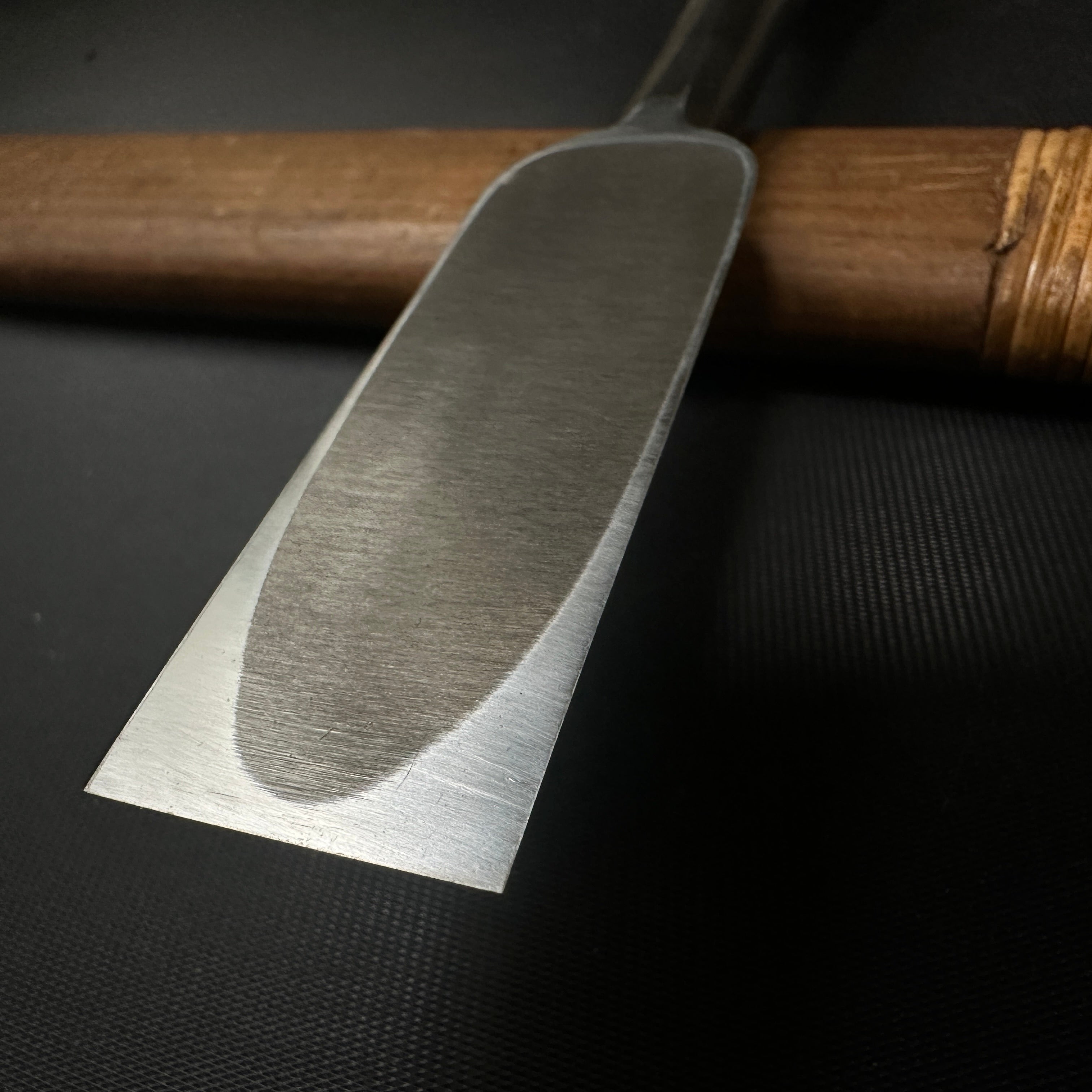 Tasai Dovetail Timber chisels (Itokoba) with blue steel / 田斎作 鎬叩鑿 糸コバ 24mm