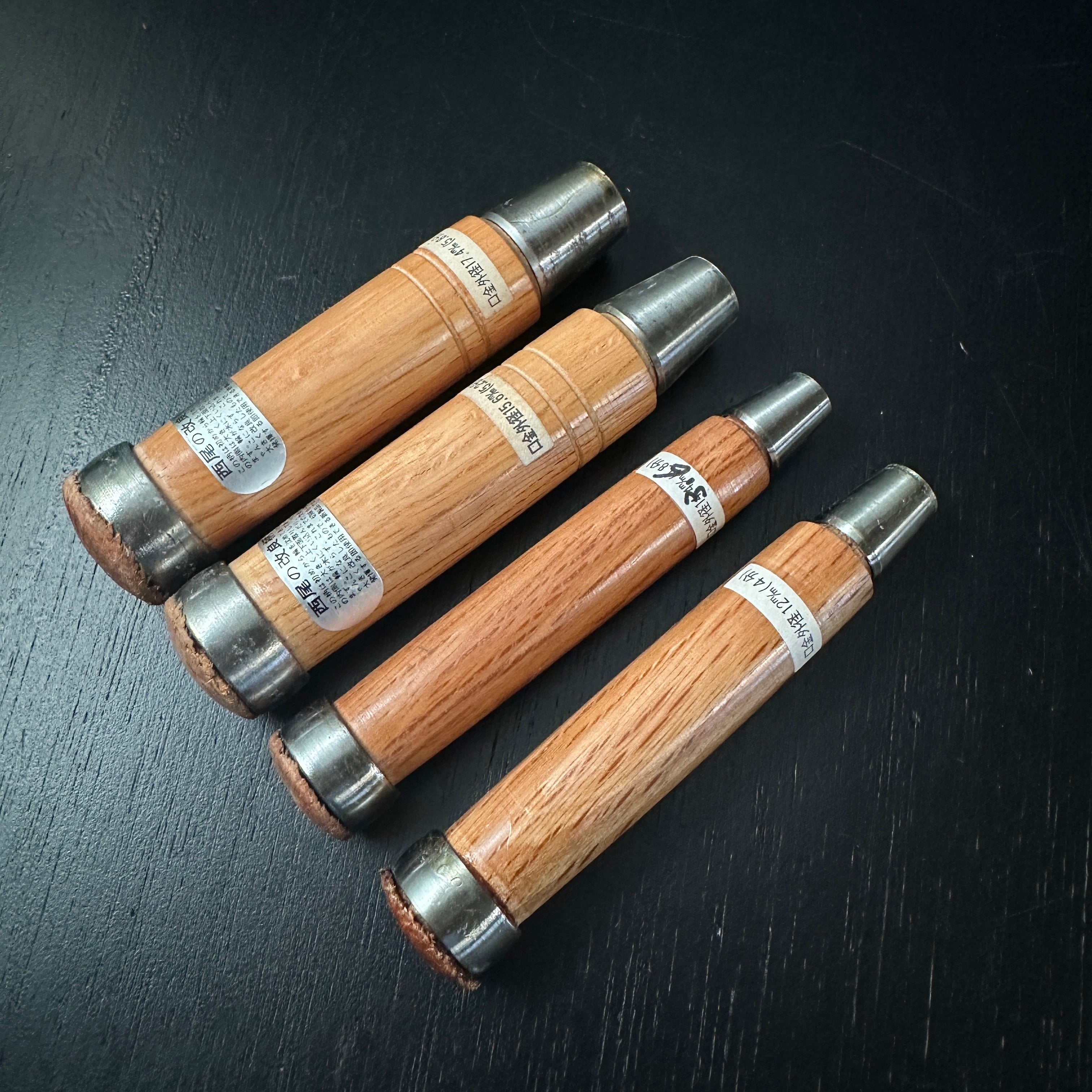 Japanese Chisel handles for Bench type by Red oak 赤樫 追入れ鑿用 空柄