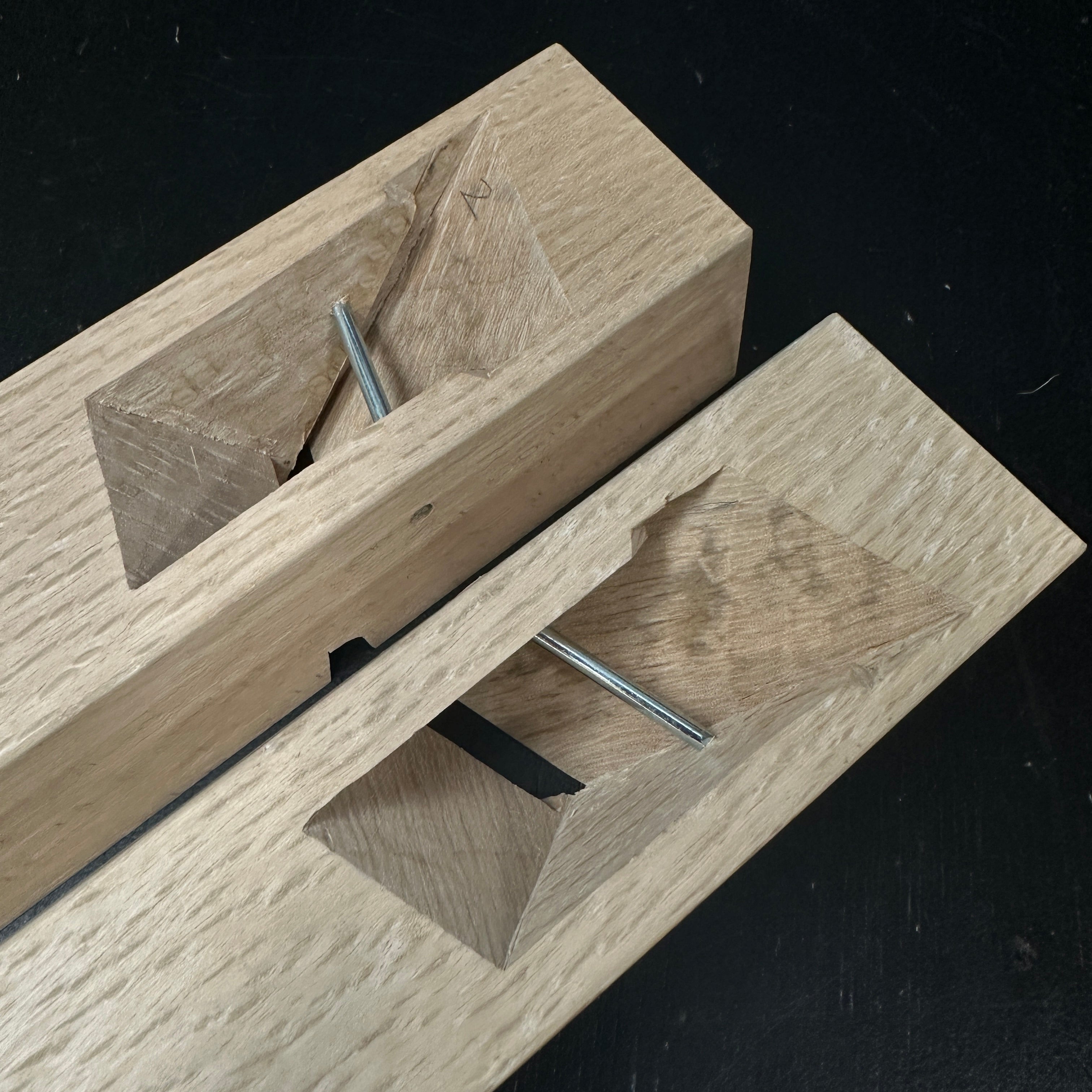 Yoshitaka Special Rabbet Planes Left & Right (Ari-Kiwakanna) 義隆 蟻際鉋 30mm