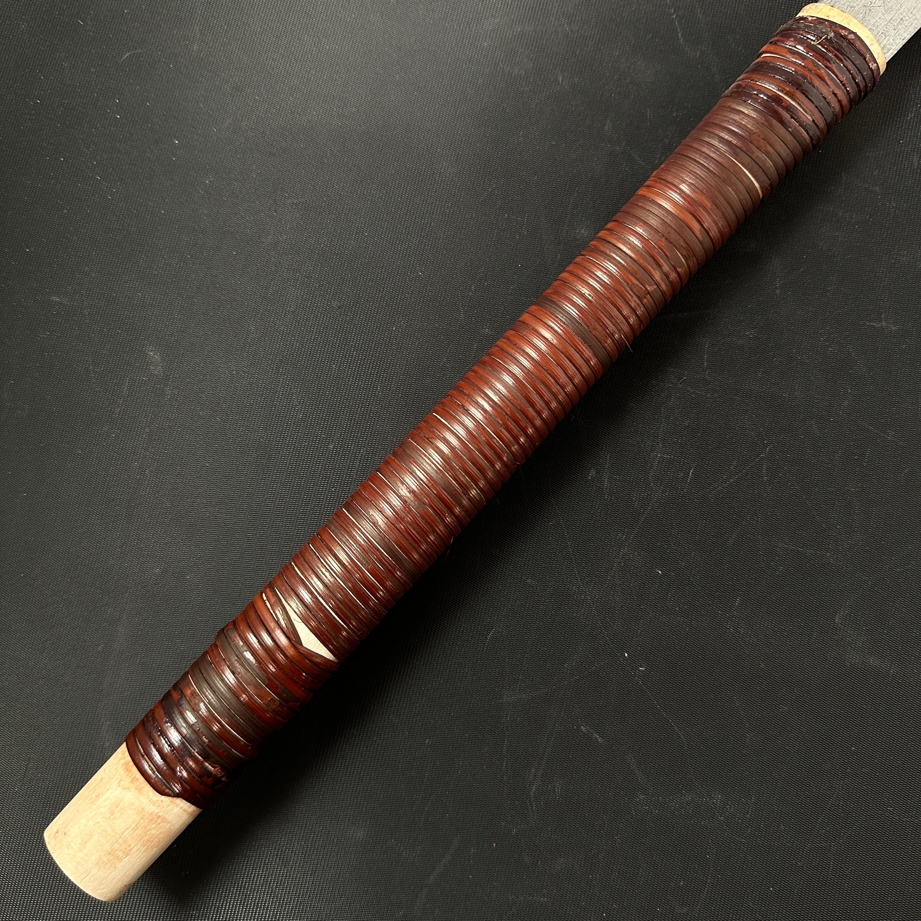 #90 Nagakatsu Double Edge (Ryoba) Saw with Eddy Type Handles For Hard Wood 長勝鋸 両刃鋸 渦巻き柄 広葉材用 250mm