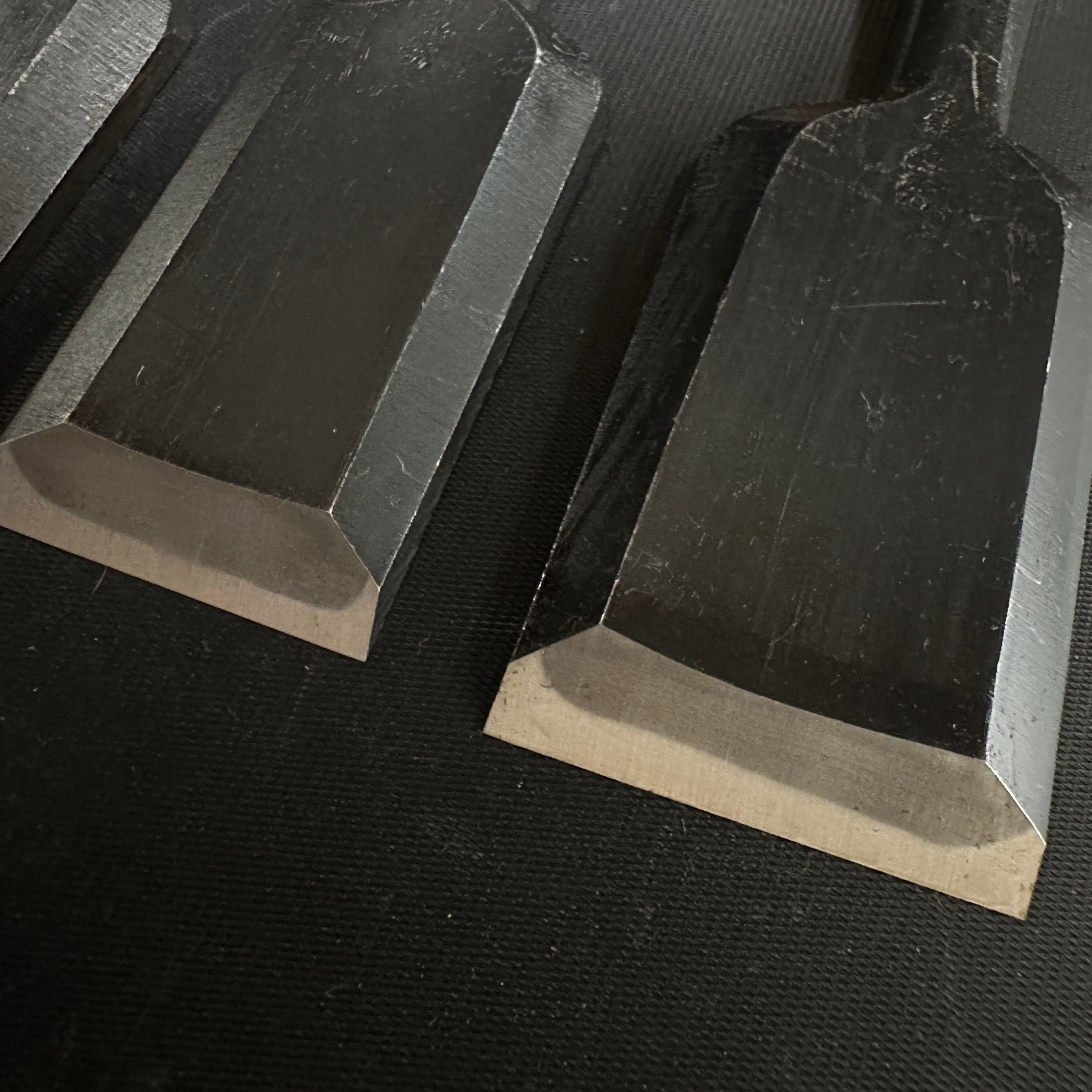 #M144 Koshihide Bench chisels set with Blue steel *** 越秀 追入組鑿 青紙鋼 Oirenomi