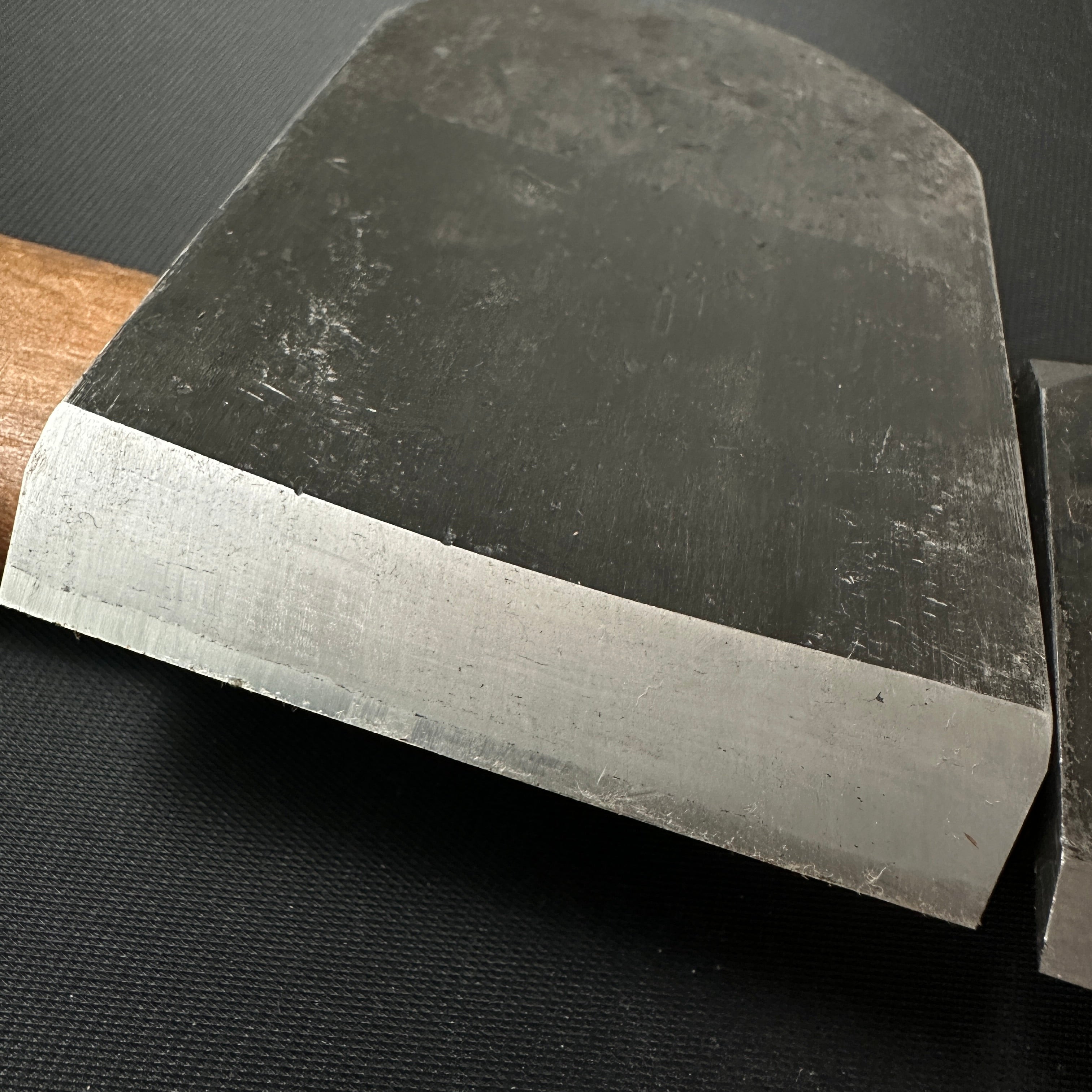 Takasago Smoothing PlaneBlade(Kanna) by Seisuke Mizuno 水野清介作 特注 高砂 仕上げ鉋刃 70mm