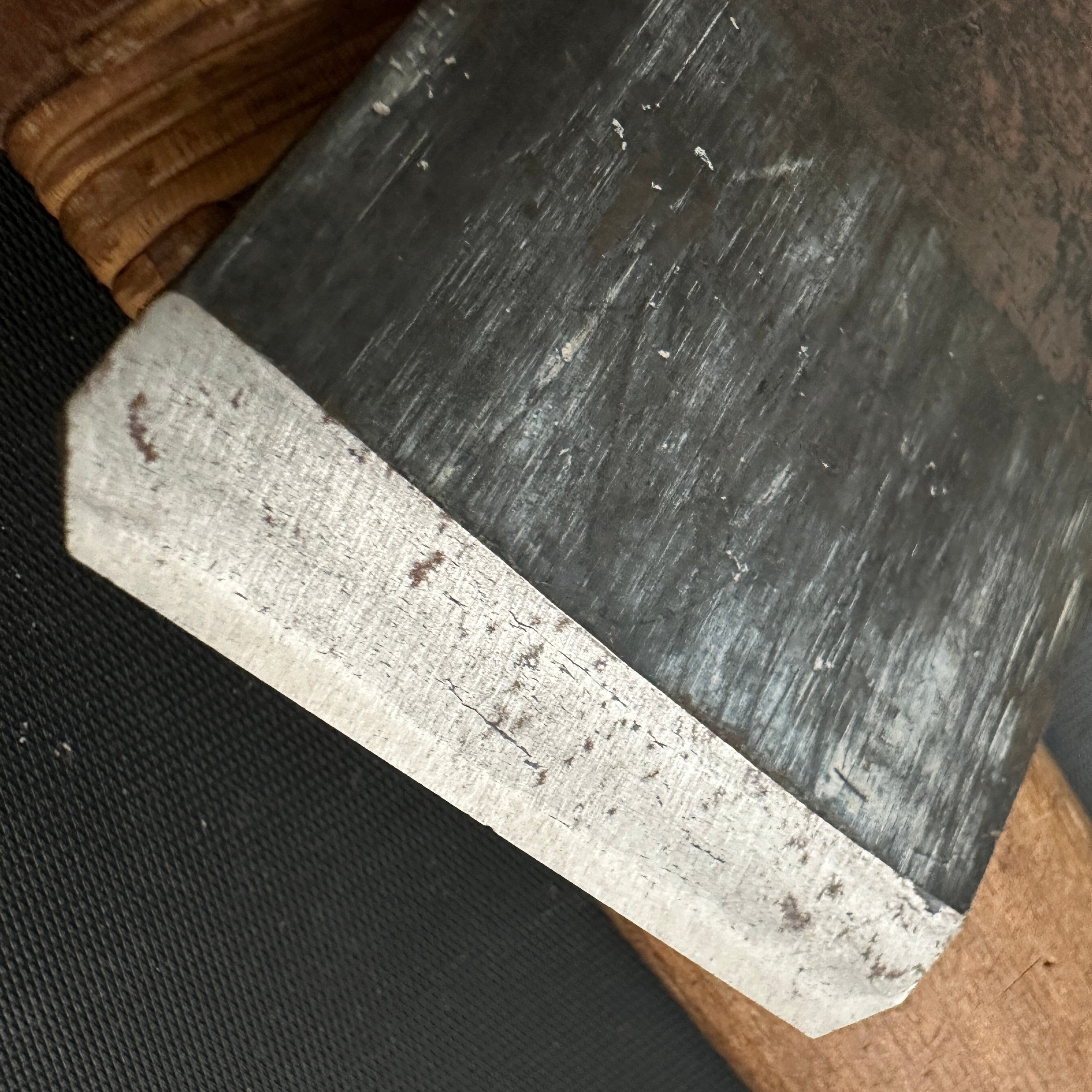 Old stock Teruhide Smoothing Plane Blades (Kanna) by Ishido Master 蔵出し 石堂秀雄作 輝秀 仕上げ鉋 刃のみ 48mm