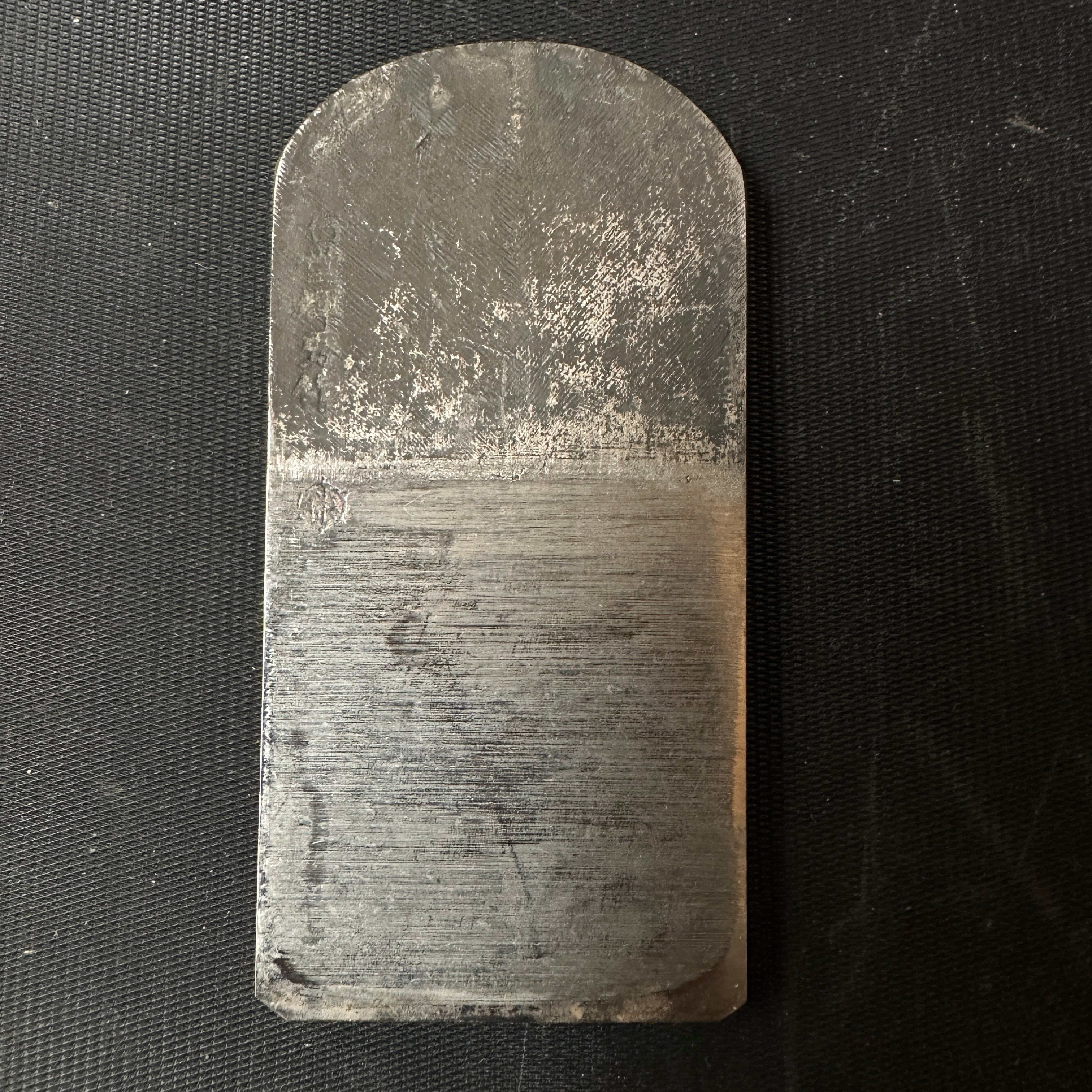 Old stock Teruhide Smoothing Plane Blades (Kanna) by Ishido Master 蔵出し 石堂秀雄作 輝秀 矢羽根 仕上げ鉋 刃のみ 36mm