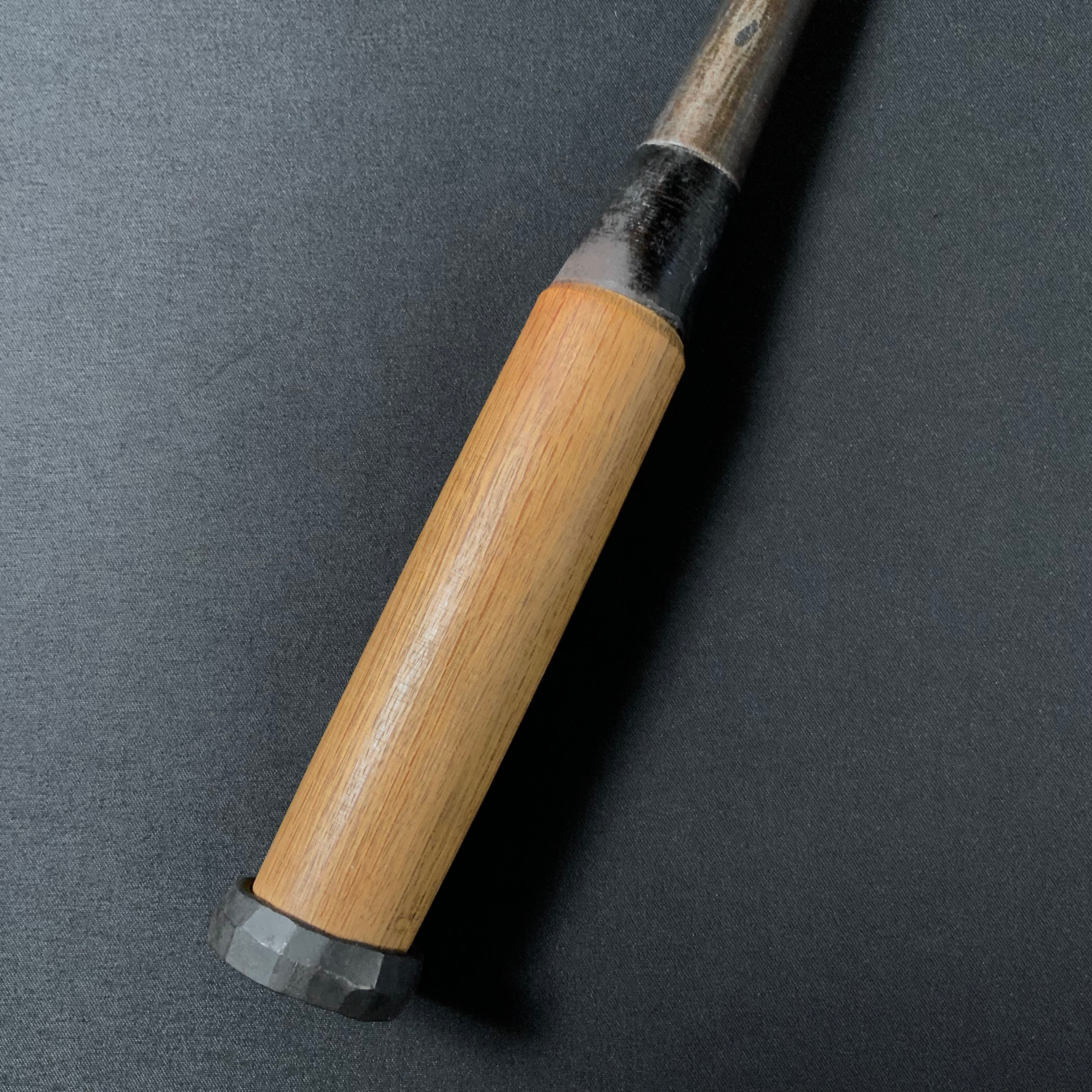 掘出し物 二代目左久作 叩き鑿 池上喬庸作 42mm #2 Old stock Hidari Hisasaku 2rd Timber chisels by Ikegami Takanobu Tatakinomi