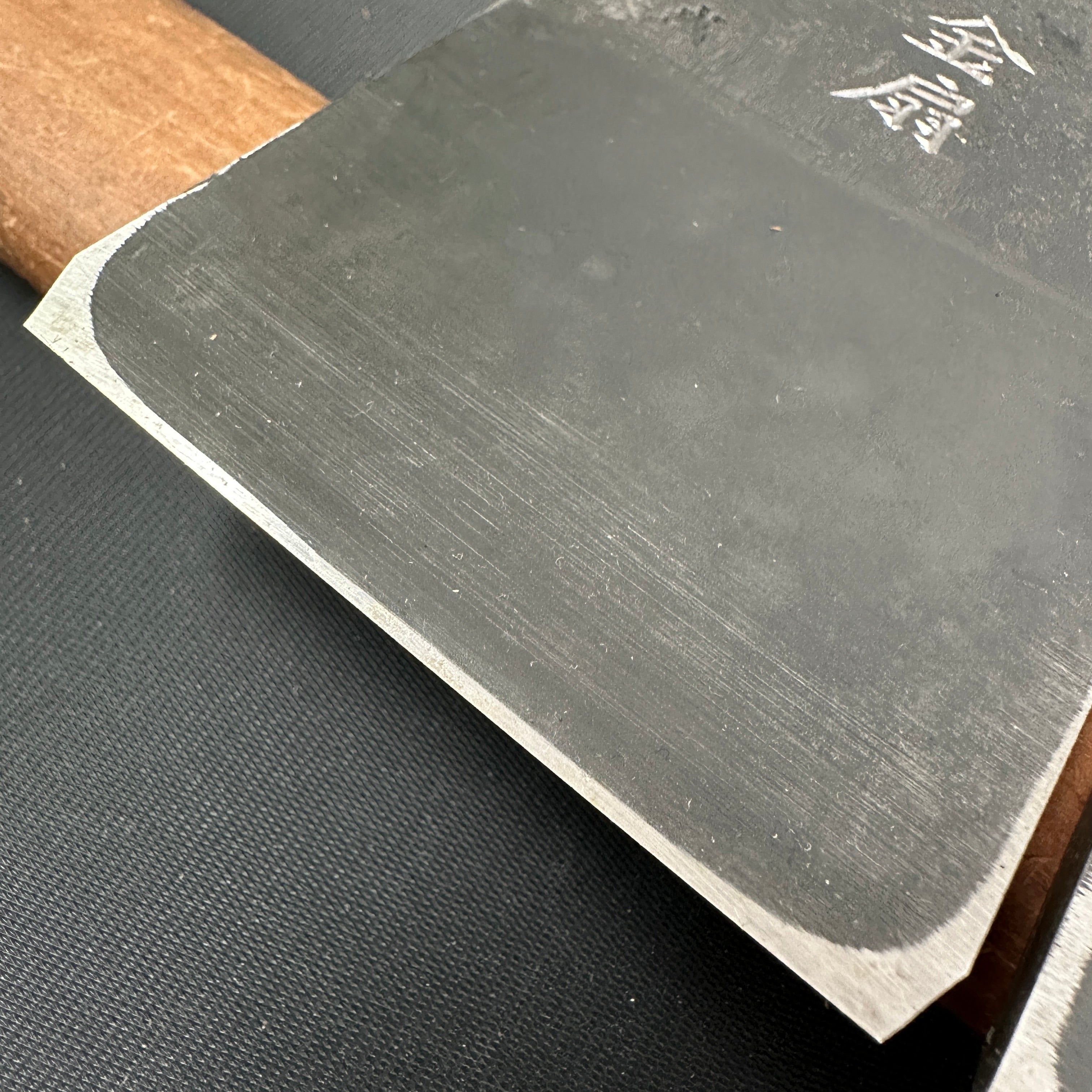 Kinzen Smoothing PlaneBlade(Kanna) by Seisuke Mizuno 水野清介作 特注 金扇 仕上げ鉋刃 70mm