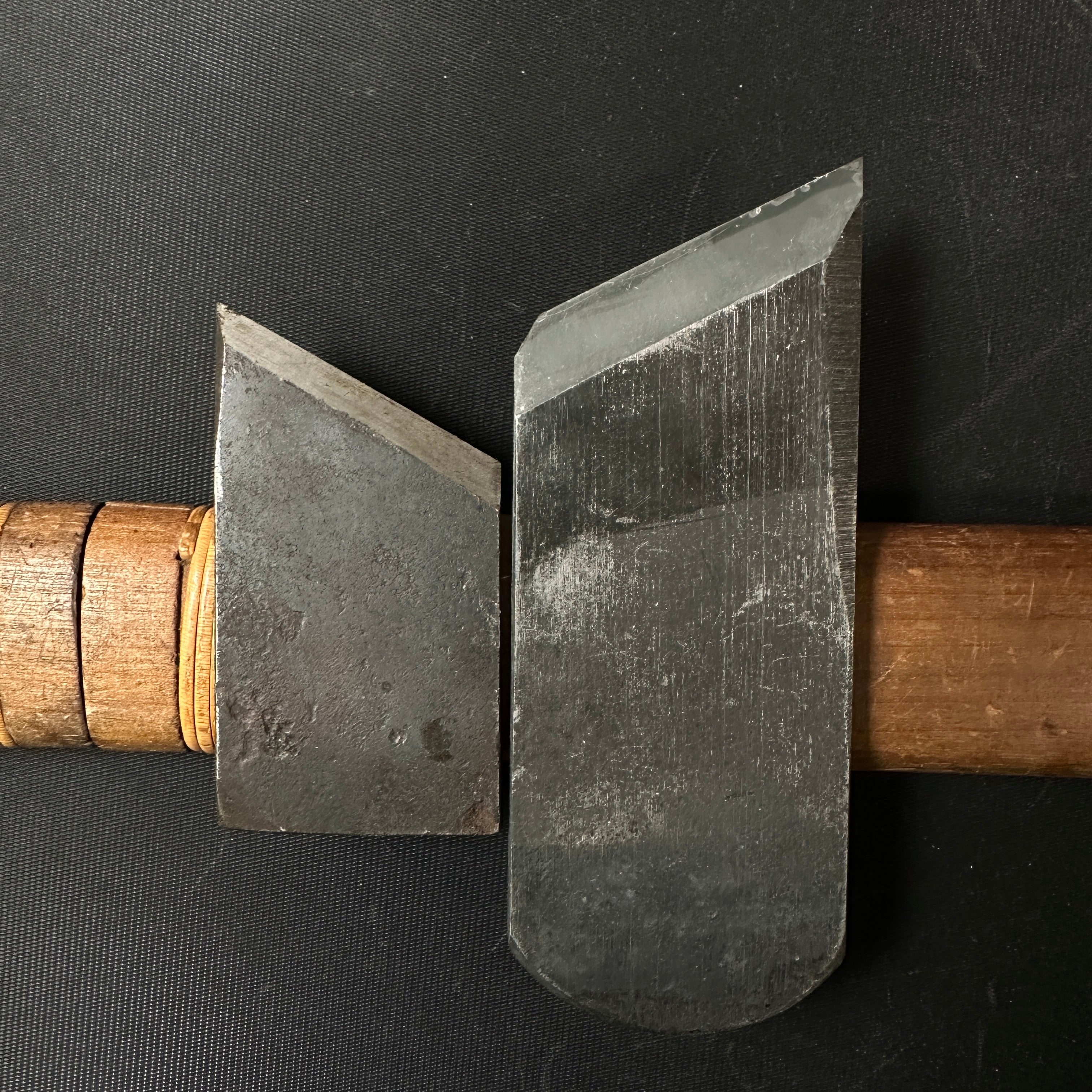 Yoshitaka Small Rabbet Planes (Kiwa-Kanna) with blue steel 義隆 豆際鉋 青紙鋼 42mm