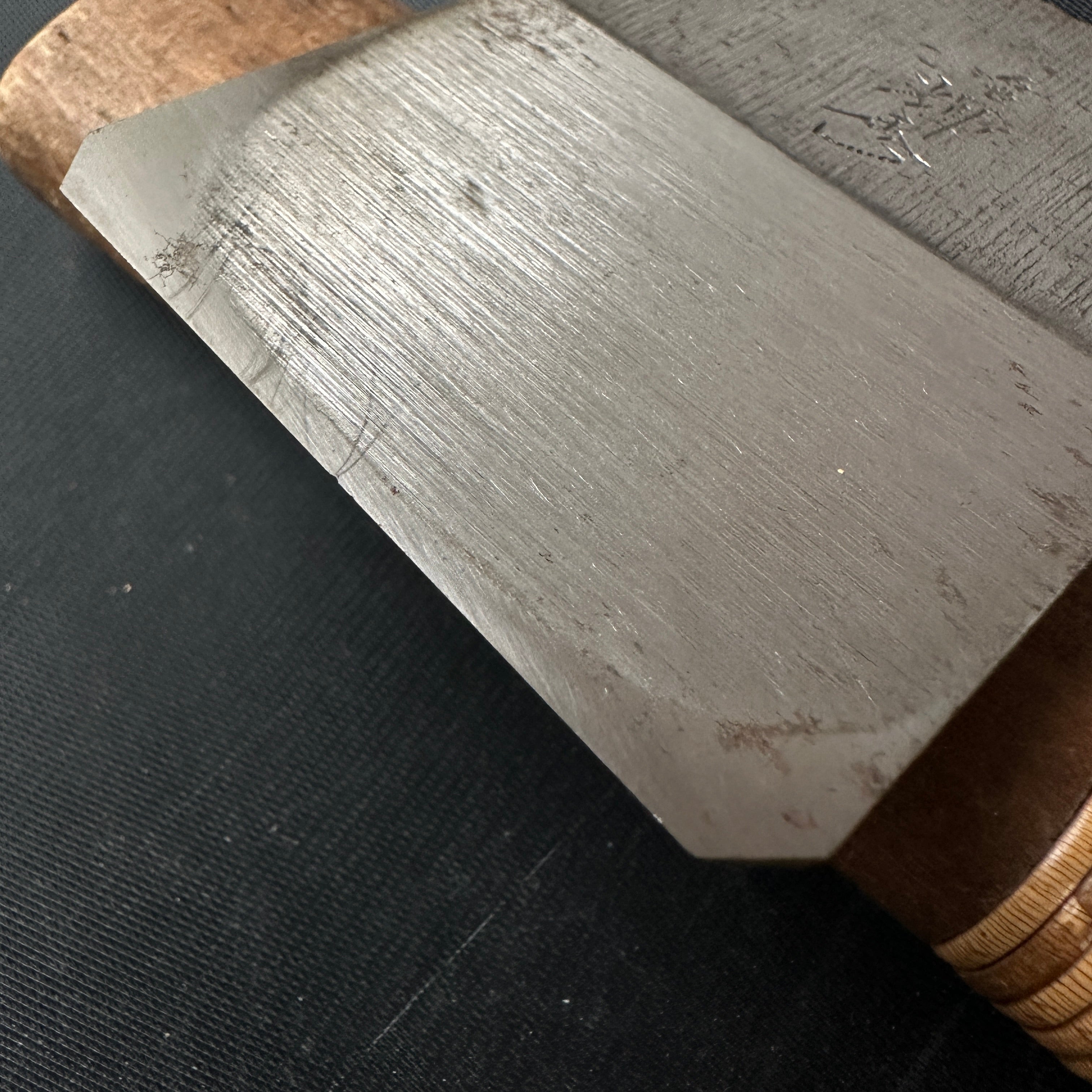 Old stock Teruhide Smoothing Plane Blades (Kanna) by Ishido Master 蔵出し 石堂秀雄作 輝秀 仕上げ鉋 刃のみ 48mm