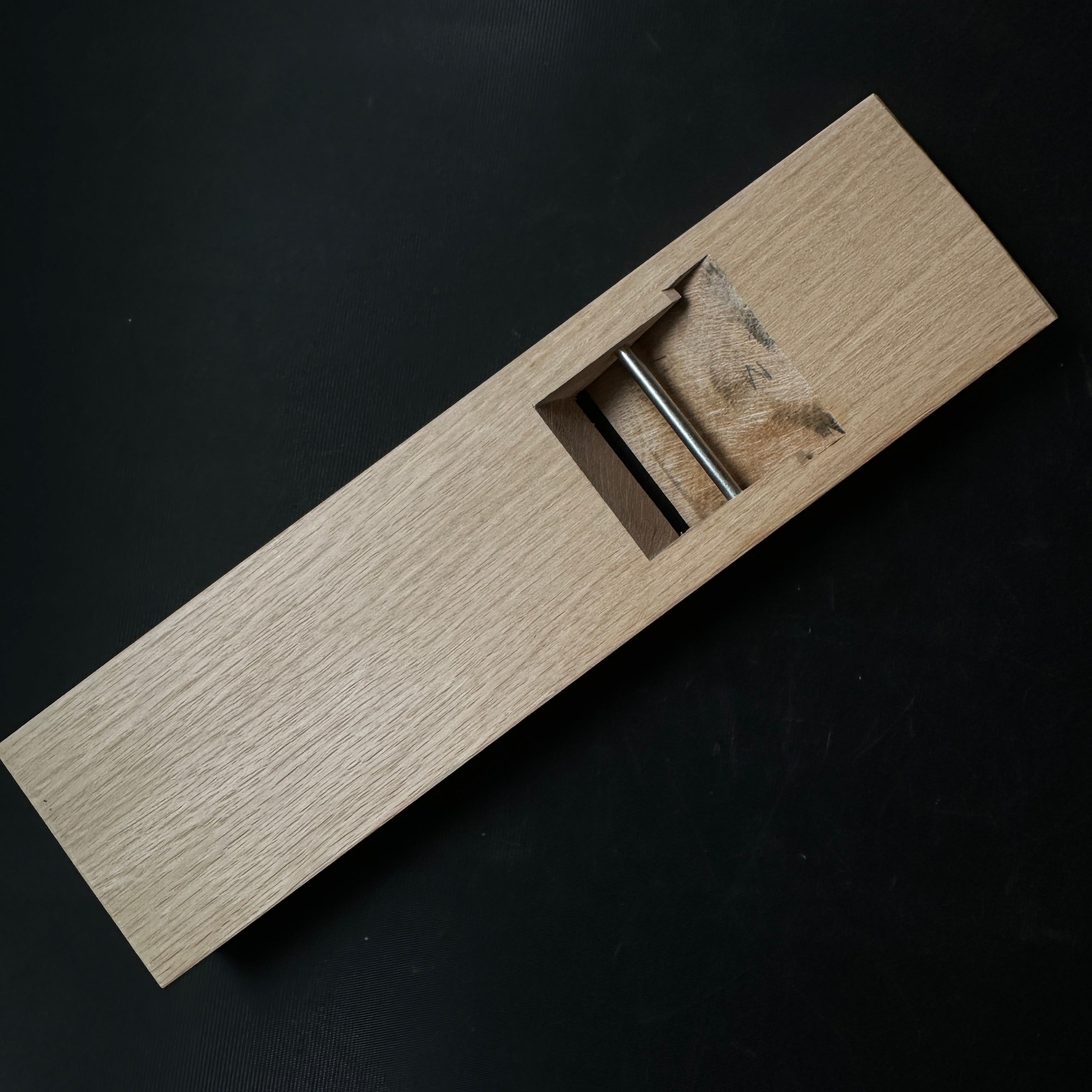 Old stock Yabane Smoothing Plane (Kanna) by Ishido Master 石堂輝秀作 矢羽根鉋 仕上げ鉋 42mm 48mm