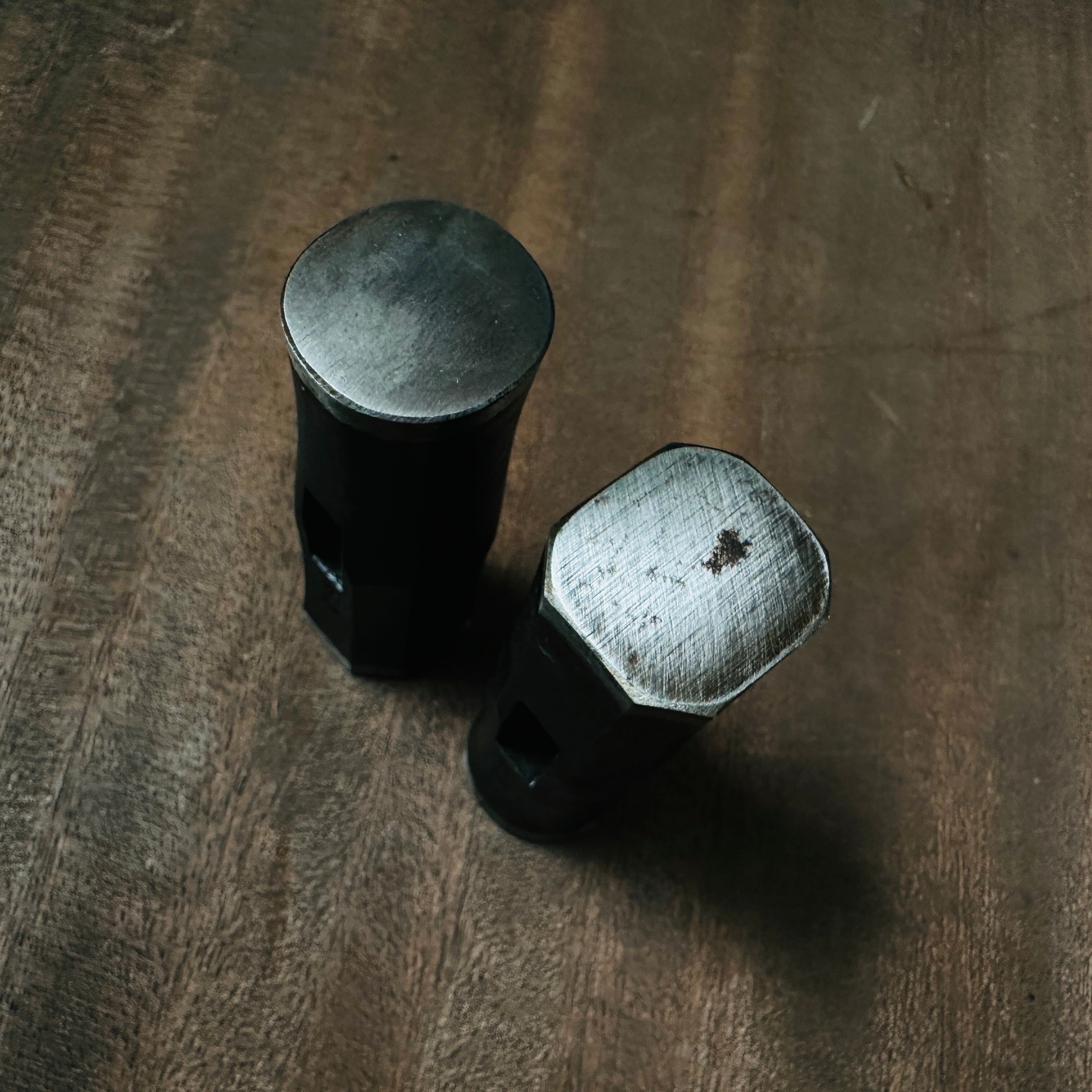 Old stock Kouzaburou All steel one-sided Octagon Hammers 掘出し物 長谷川幸三郎氏 片八角玄翁