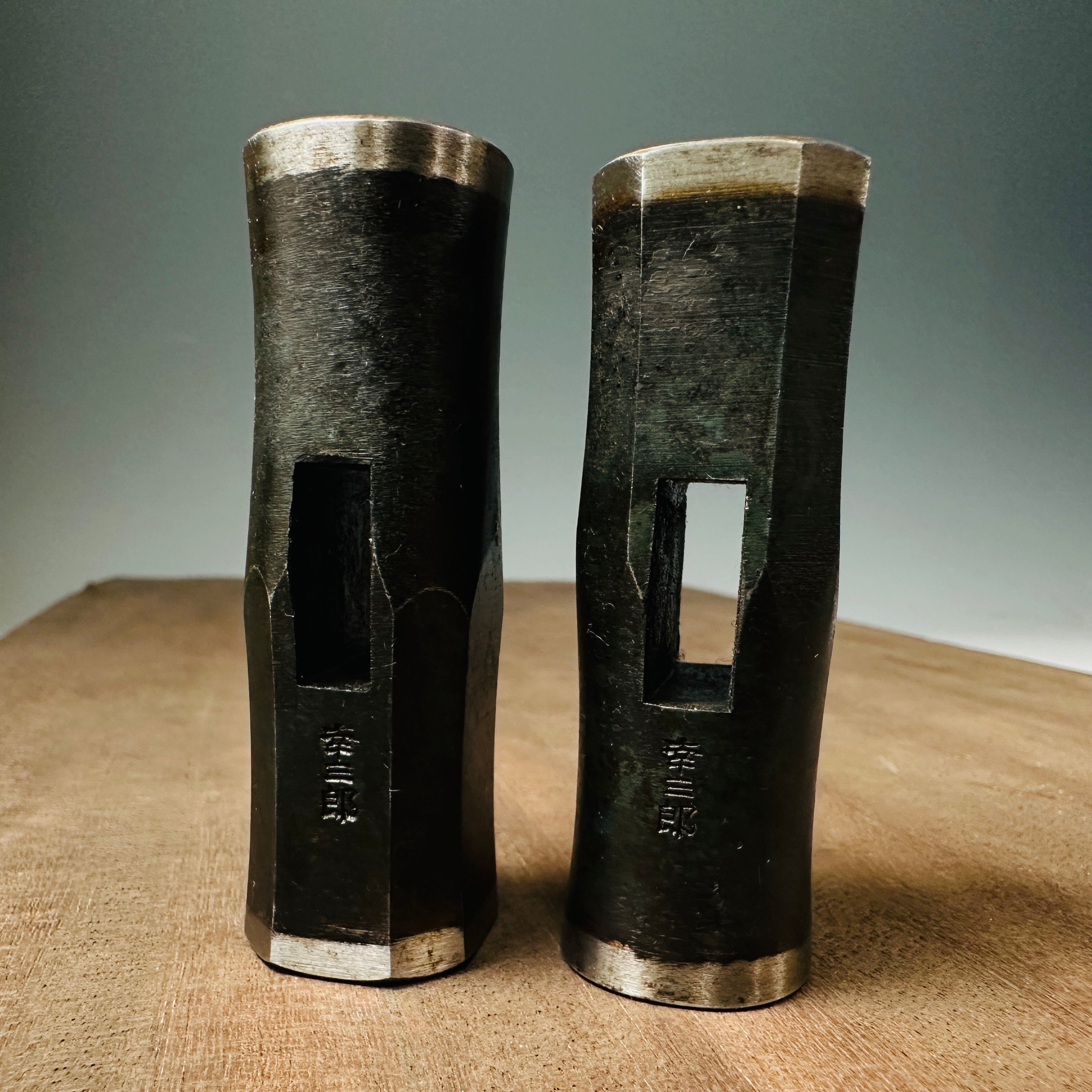 Old stock Kouzaburou All steel one-sided Octagon Hammers 掘出し物 長谷川幸三郎氏 片八角玄翁