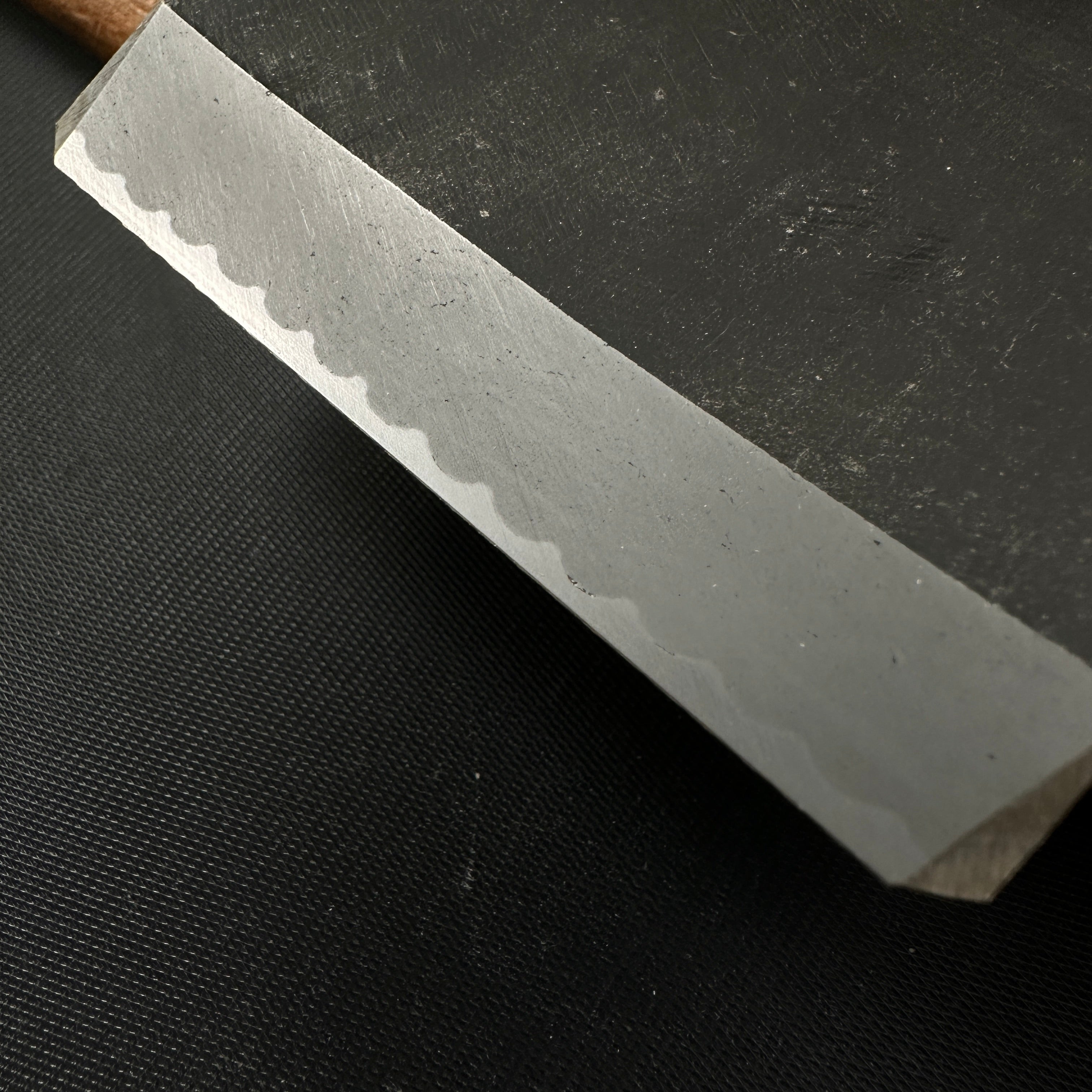 Tsuki no Shizuku Smoothing Plane (Kanna) by Chiyotsuru Sadahide 3rd generation 三代目千代鶴貞秀 仕上げ鉋 月の雫 70mm 乱れ刃