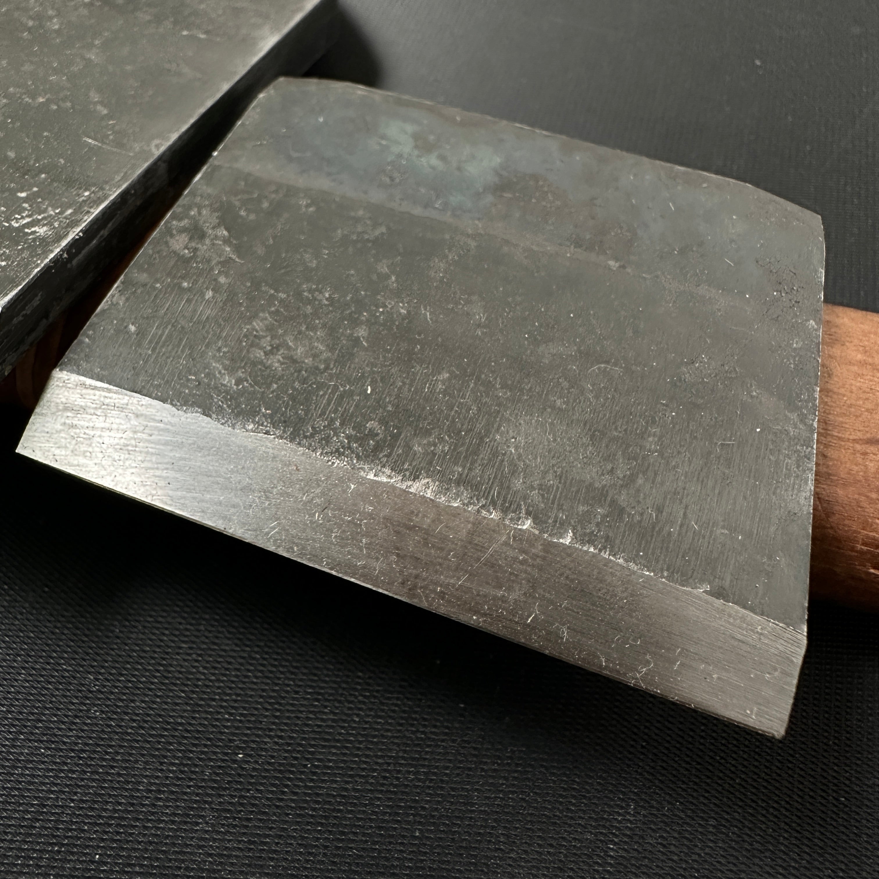 Hakuzen Smoothing PlaneBlade(Kanna) by Seisuke Mizuno 水野清介作 特注 白扇 仕上げ鉋刃 70mm