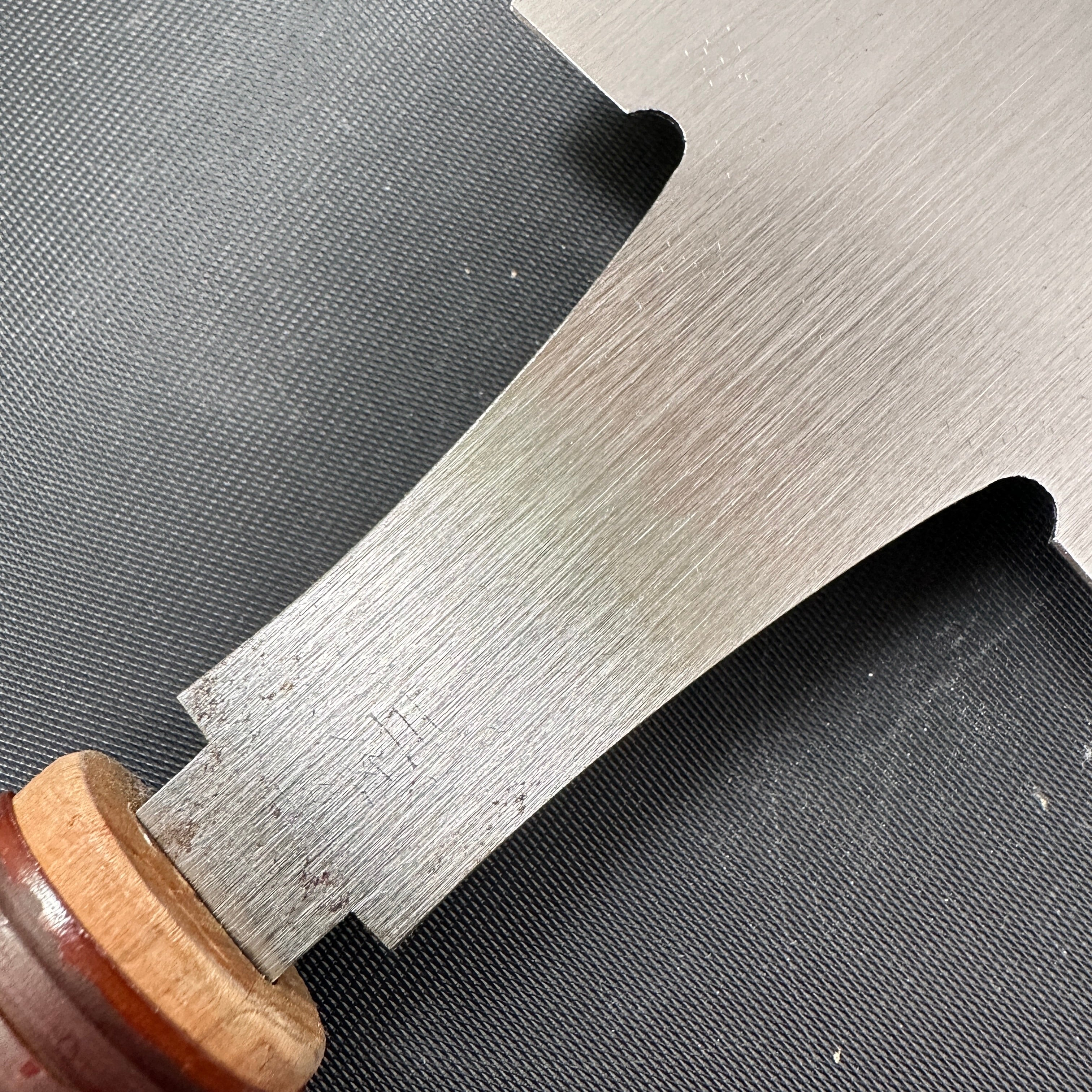 #88 Nagakatsu Double Edge (Ryoba) Saw with Eddy Type Handles For Hard Wood 長勝鋸 両刃鋸 渦巻き柄 広葉材用 225mm