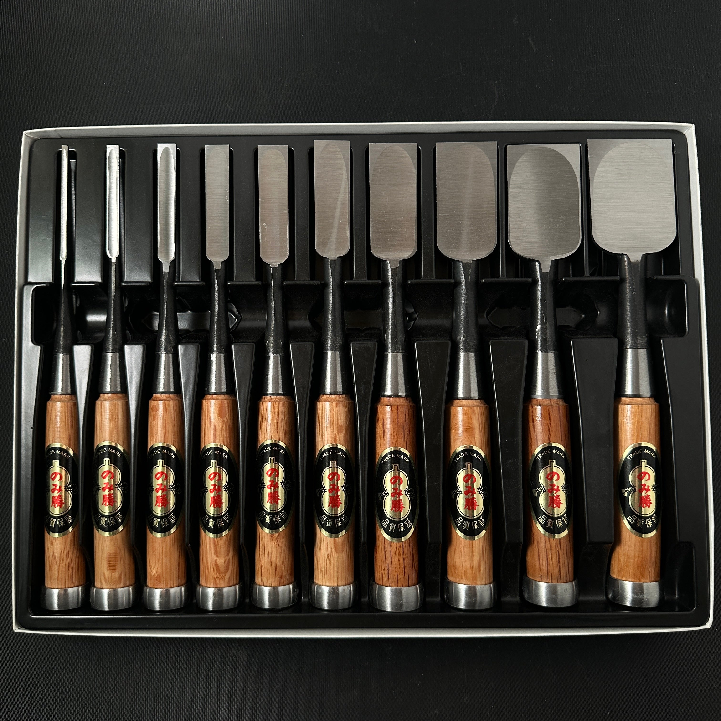 Nomikatsu Bench chisels set のみ勝 追入組鑿 Oirenomi