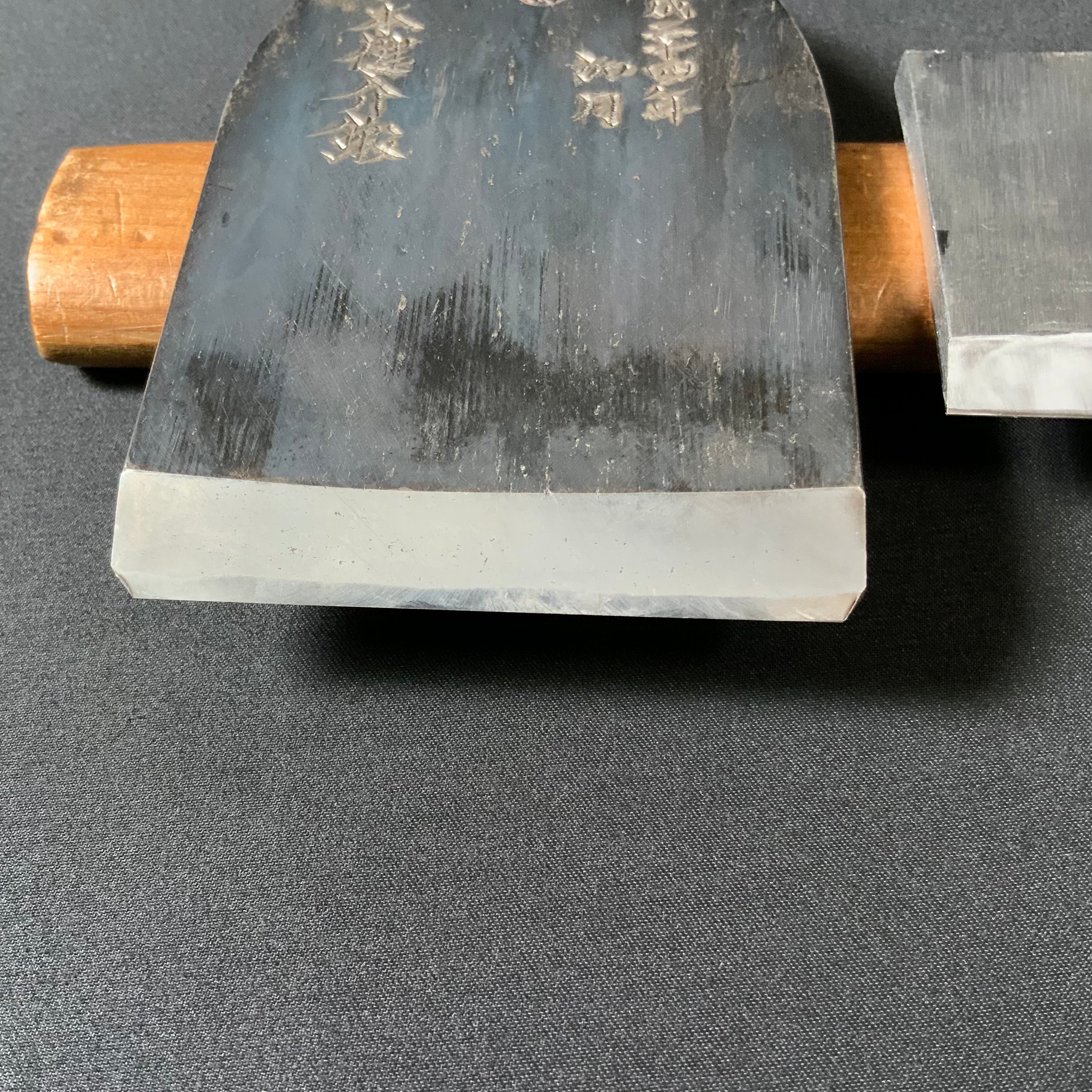 Yoshitake Smoothing Plane(Kanna) Blue steel by Yamamoto Kensuke 4th 山本健介作 義武 仕上げ鉋 70mm