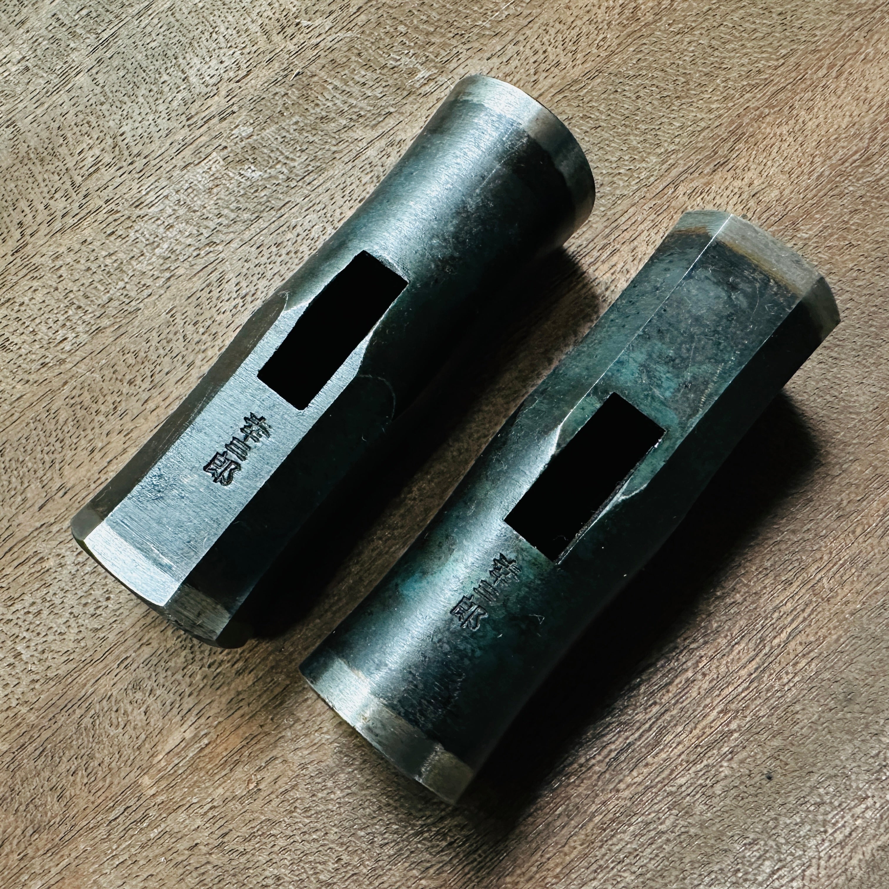 Old stock Kouzaburou All steel one-sided Octagon Hammers 掘出し物 長谷川幸三郎氏 片八角玄翁