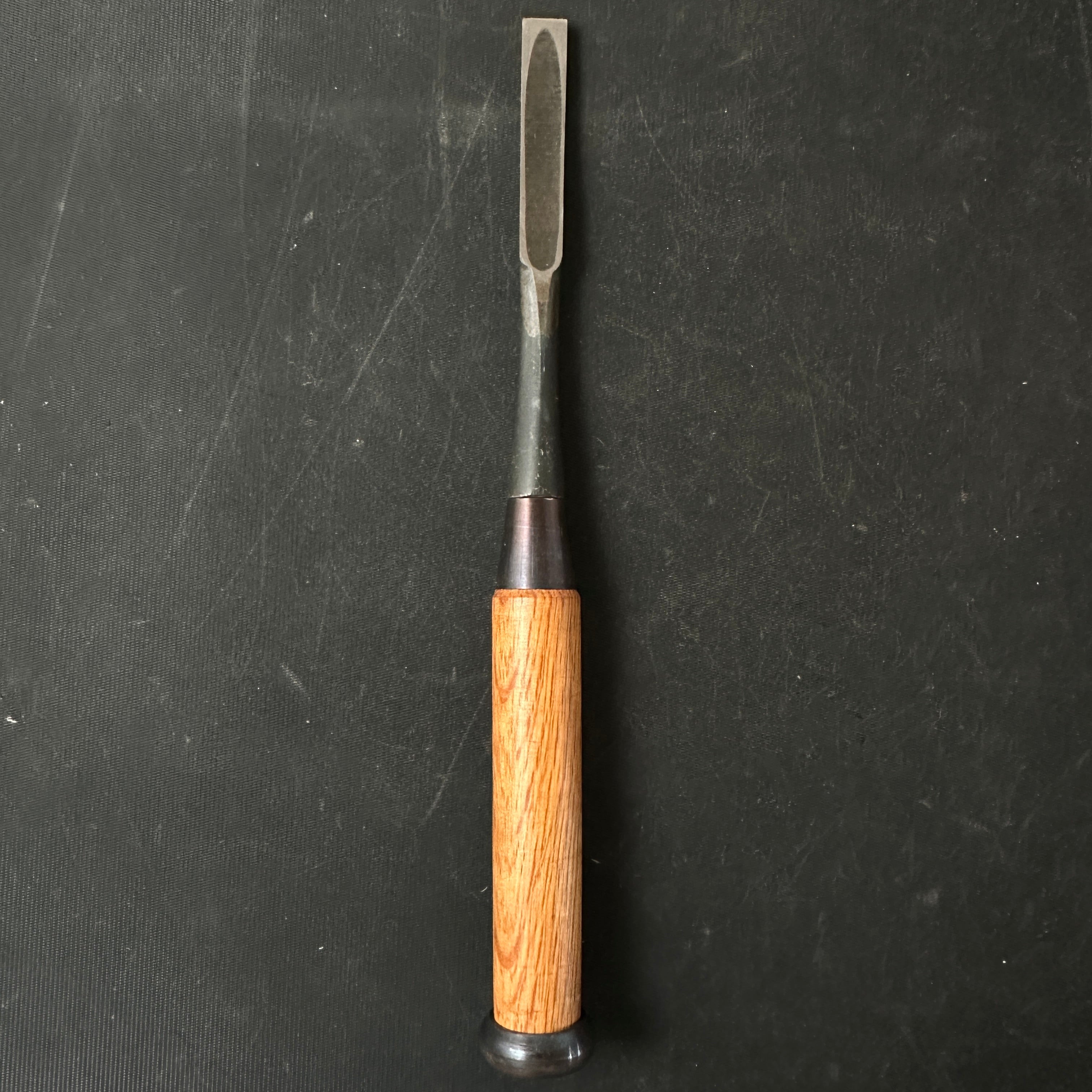 Old stock Hidari-Munekatsu Bench chisels by Suzuki Shousuke 掘出し物 左宗勝 鈴木章助作 追入鑿 Orenomi