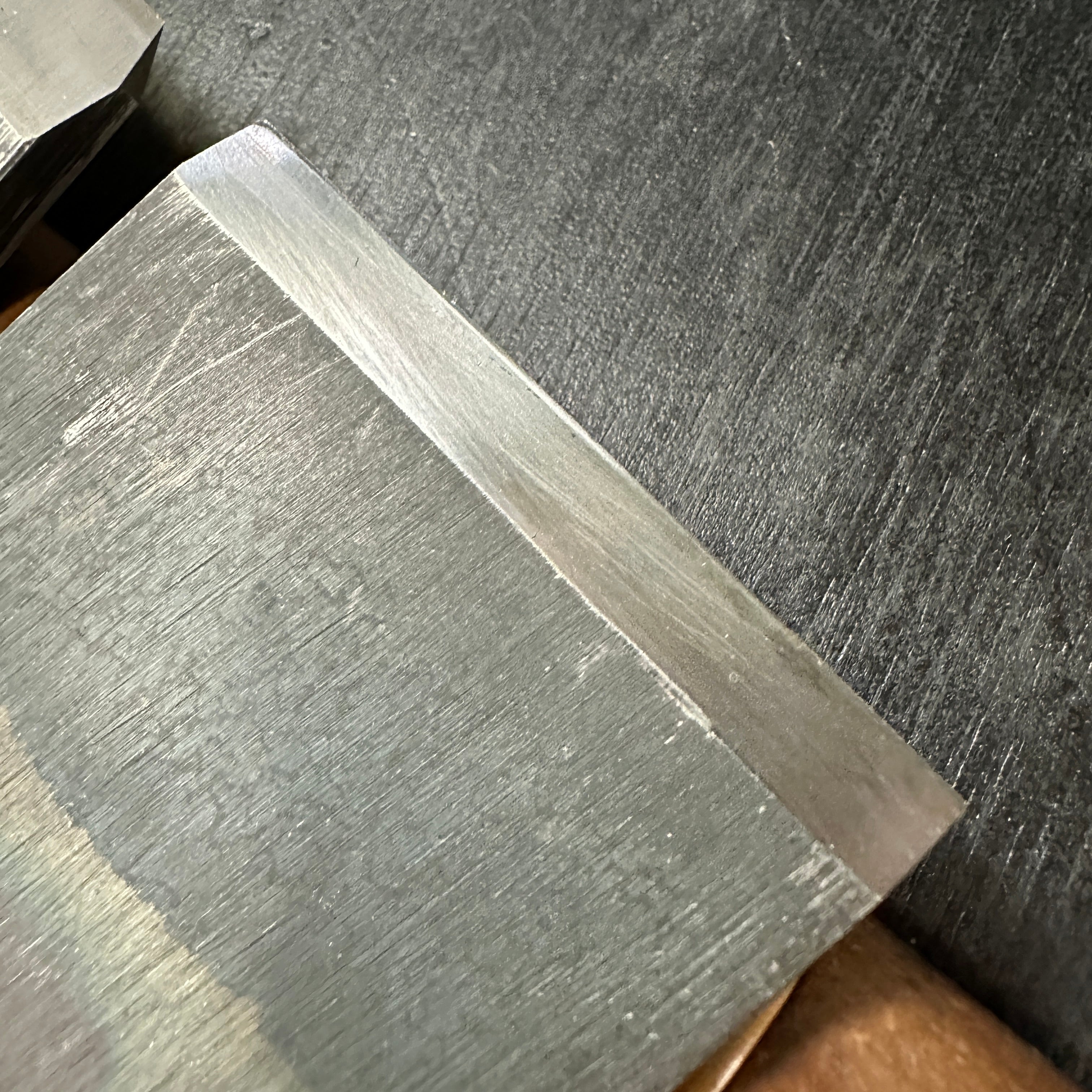 #1 Old stock Nobekuni Smoothing Plane (Kanna) by Chiyotsuru Nobekuni 掘出し物 三代目千代鶴作 延國 仕上げ鉋 70mm