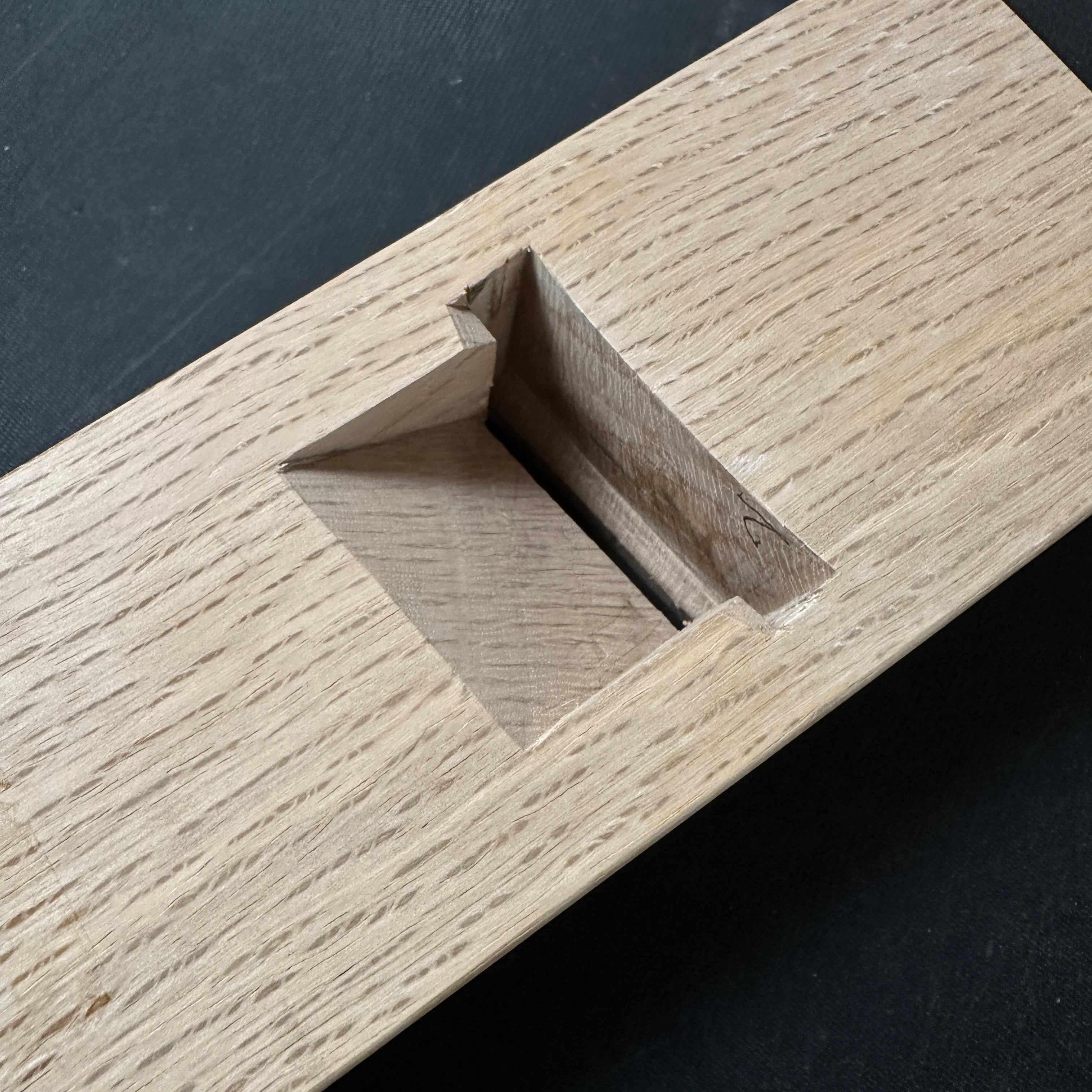 Kouetsu Standing Plane by Komori (Dainaoshi Kanna) 侊悦 小森作 台直鉋 段付き 42mm