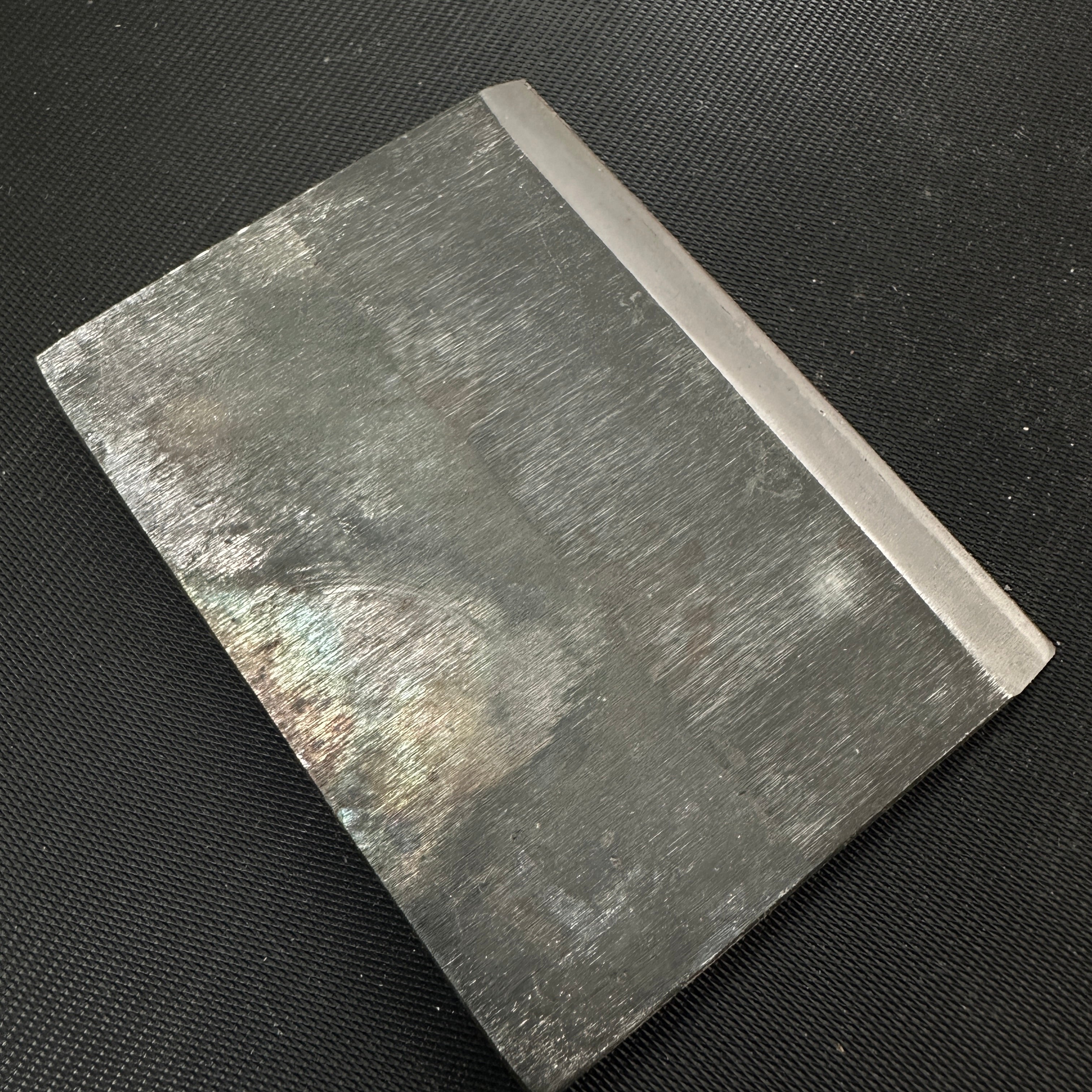 Old stock Ishido Hand made Chipbreaker for 75mm Plane blade Uragane 掘出し物 石堂作裏金 二寸用