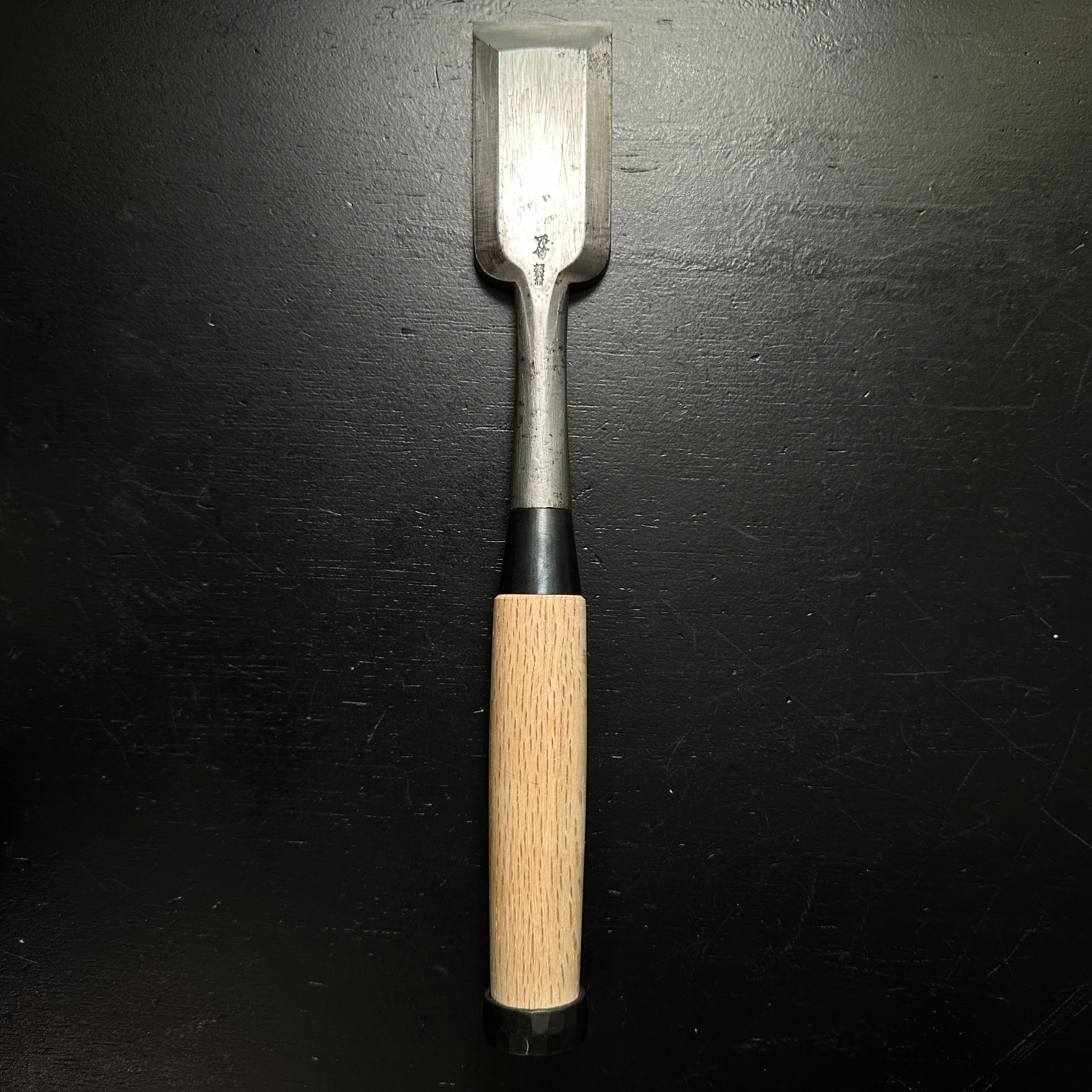 Old stock Funahiro Timber chisels 42mm 掘出し物 舟弘 船津祐司作 磨き叩鑿