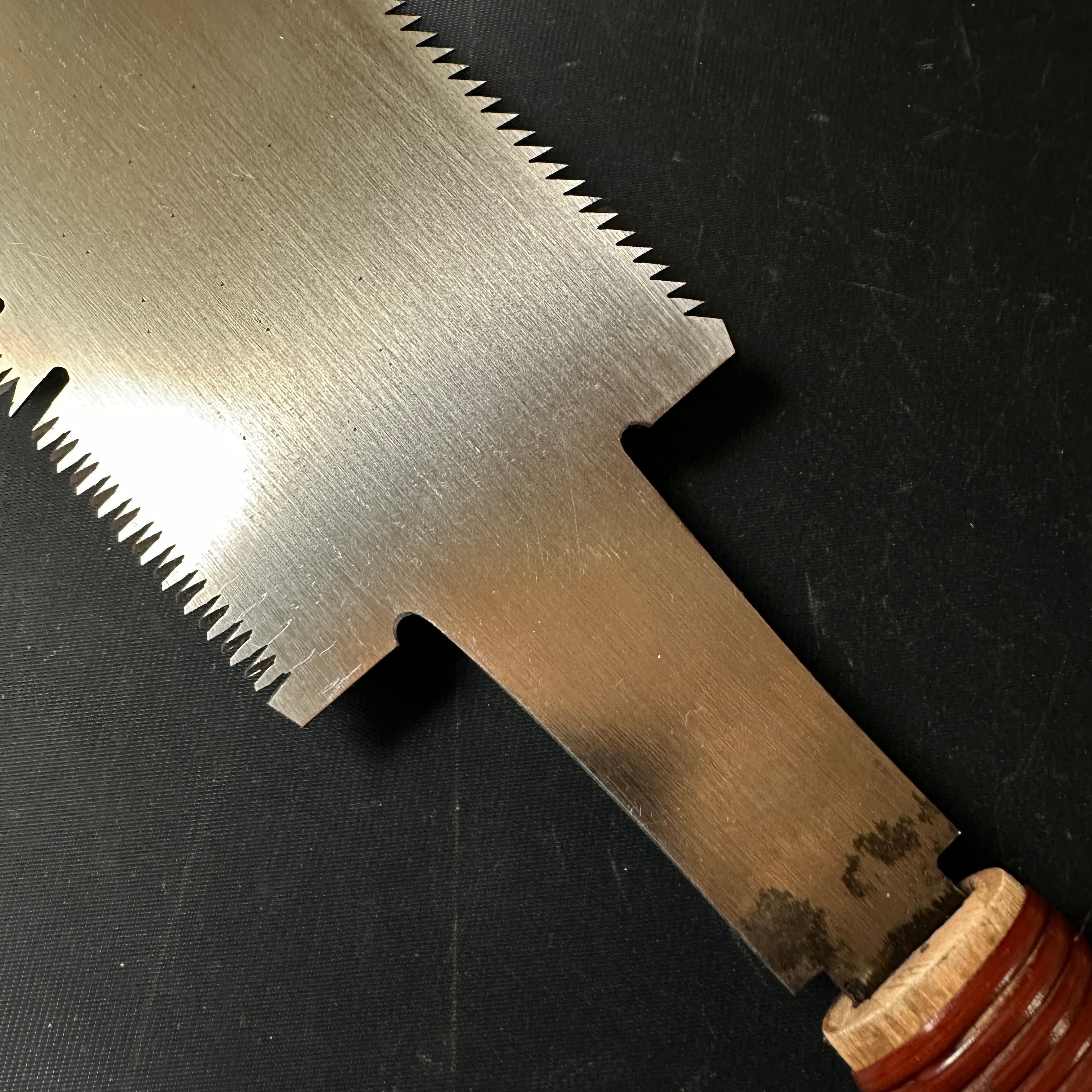 #70 Nagakatsu Double Edge (Ryoba) Saw with Eddy Type Handles For Soft Wood 長勝鋸 両刃鋸 渦巻き柄 針葉材用 270mm