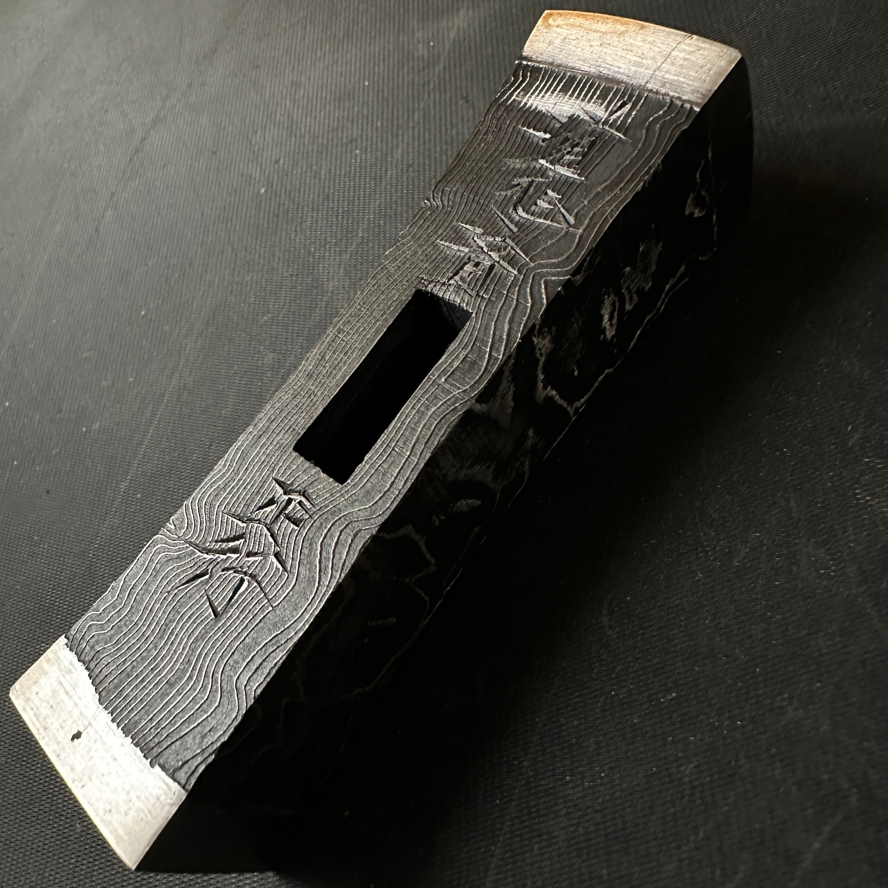 Brand new Masatsura Special Made Square Hammers Suminagashi finish 正行 特別型四角玄翁 木目墨流し