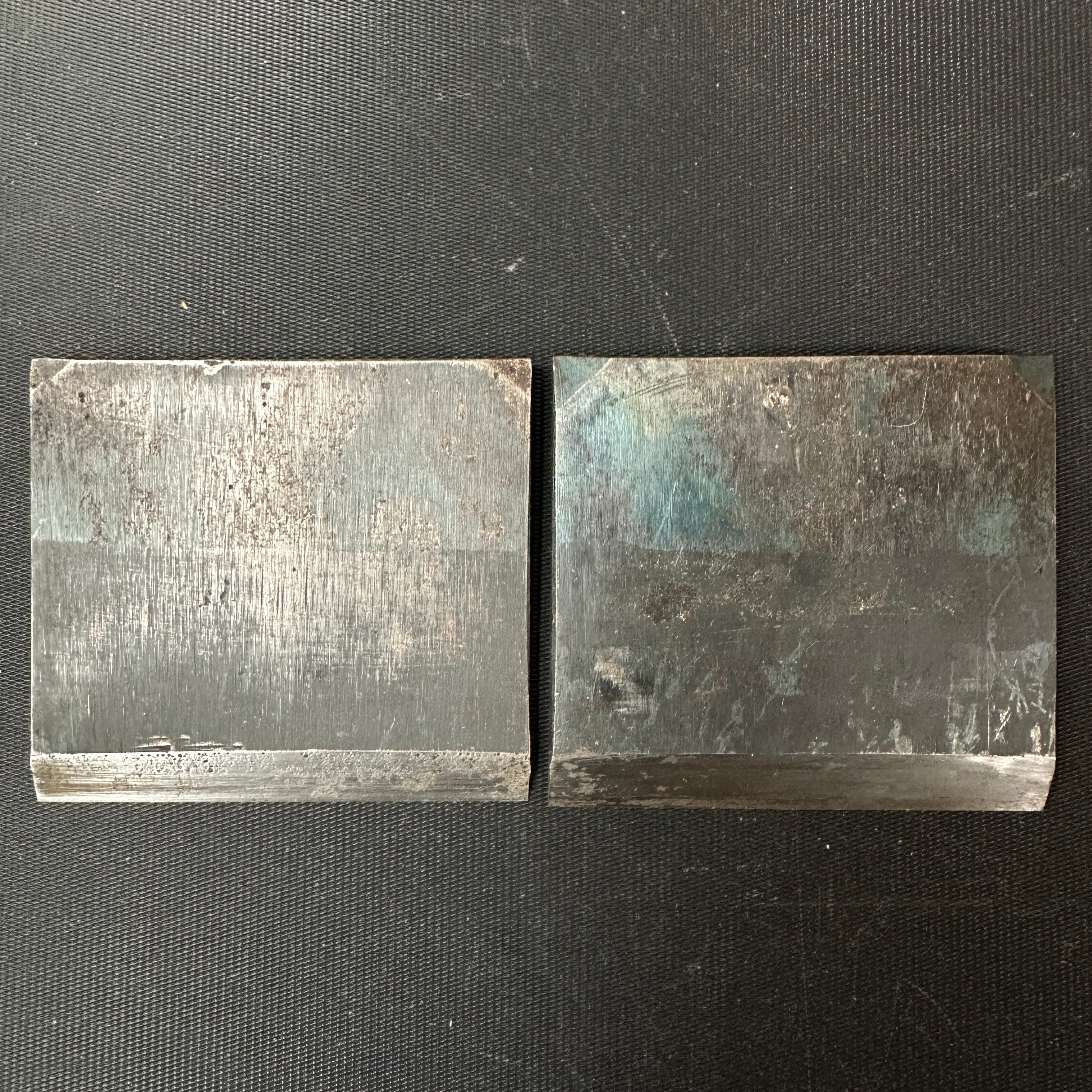 Old Stock Juichi meiju Smoothing Planes(Kanna)set by Usuikengo 掘り出し物 碓氷健吾作 寿一 明寿 夫婦鉋 70mm