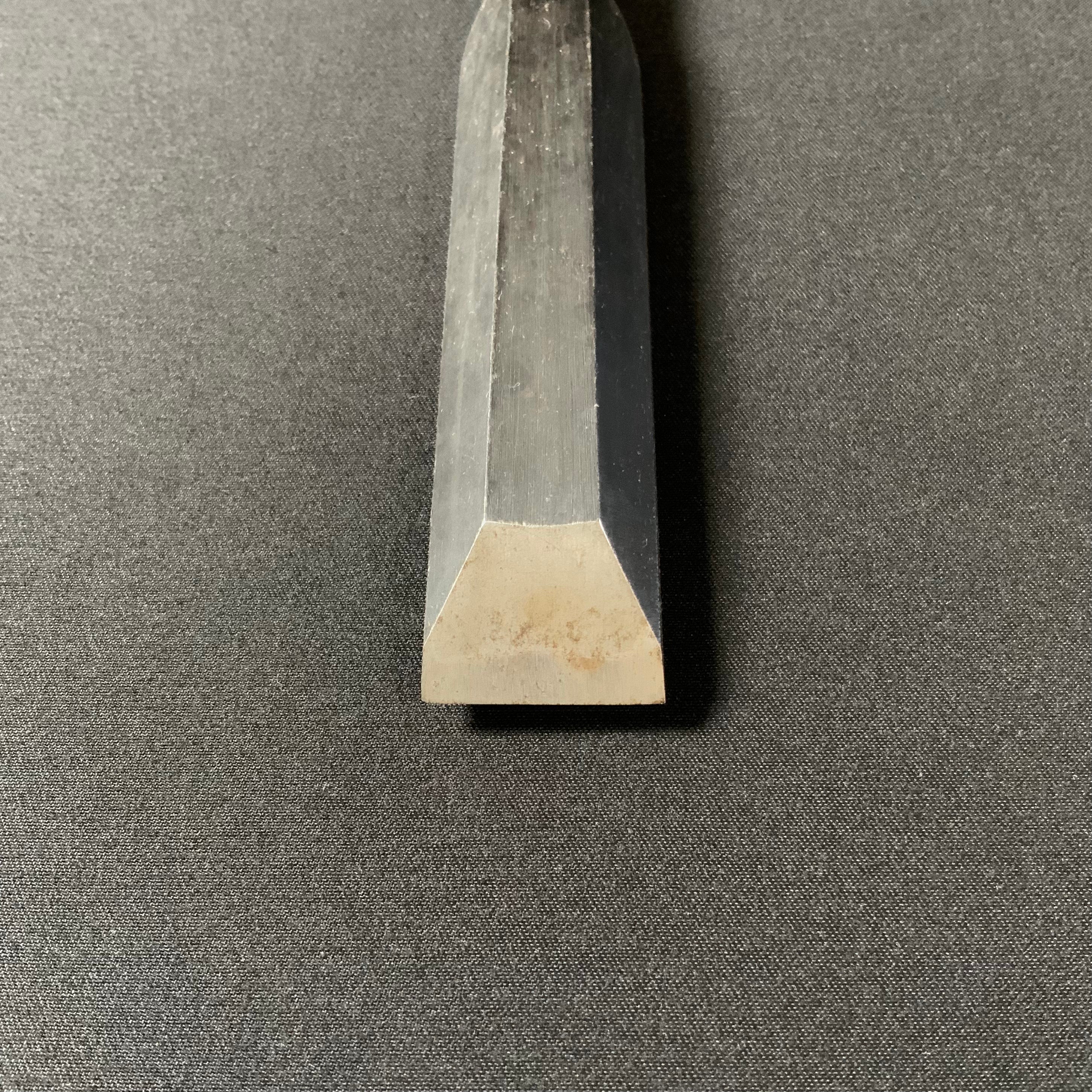 掘出し物 二代目左久作 叩き鑿 池上喬庸作 24mm #3 Old stock Hidari Hisasaku 2rd Timber chisels by Ikegami Takanobu Tatakinomi