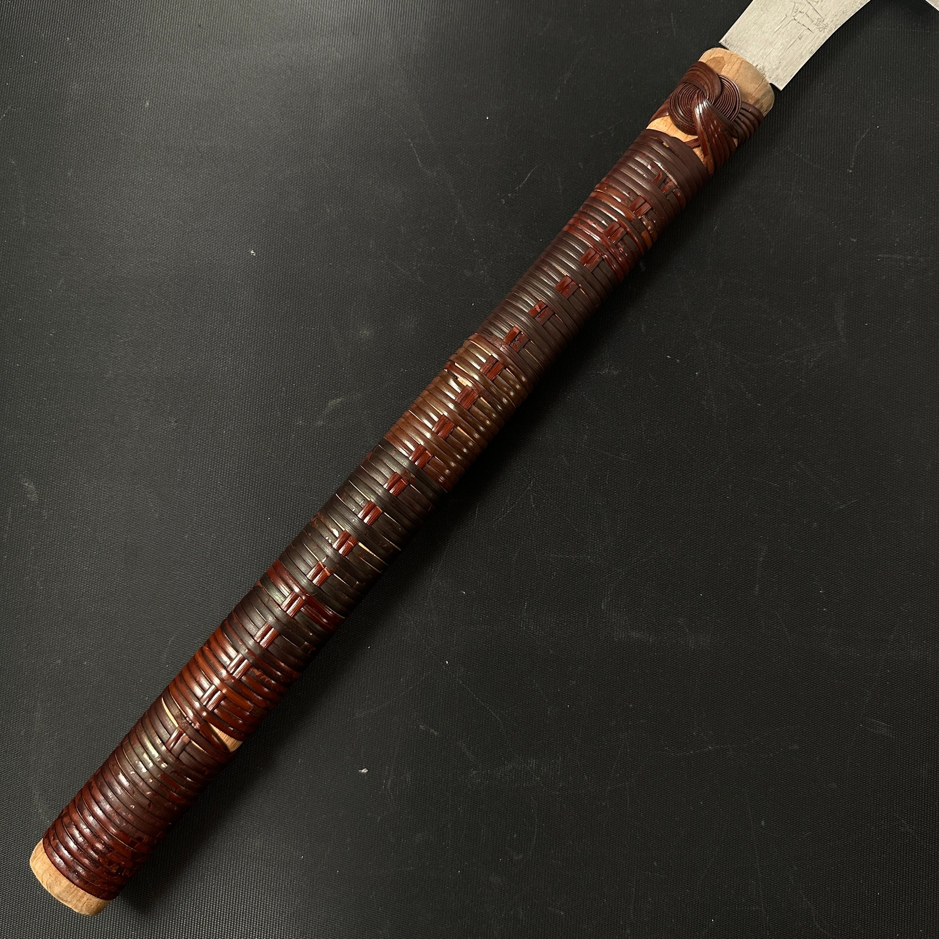 #93 Nagakatsu Double Edge (Ryoba) Saw with Eddy Type Handles For Hard Wood 長勝鋸 両刃鋸 渦巻き柄 広葉材用 270mm