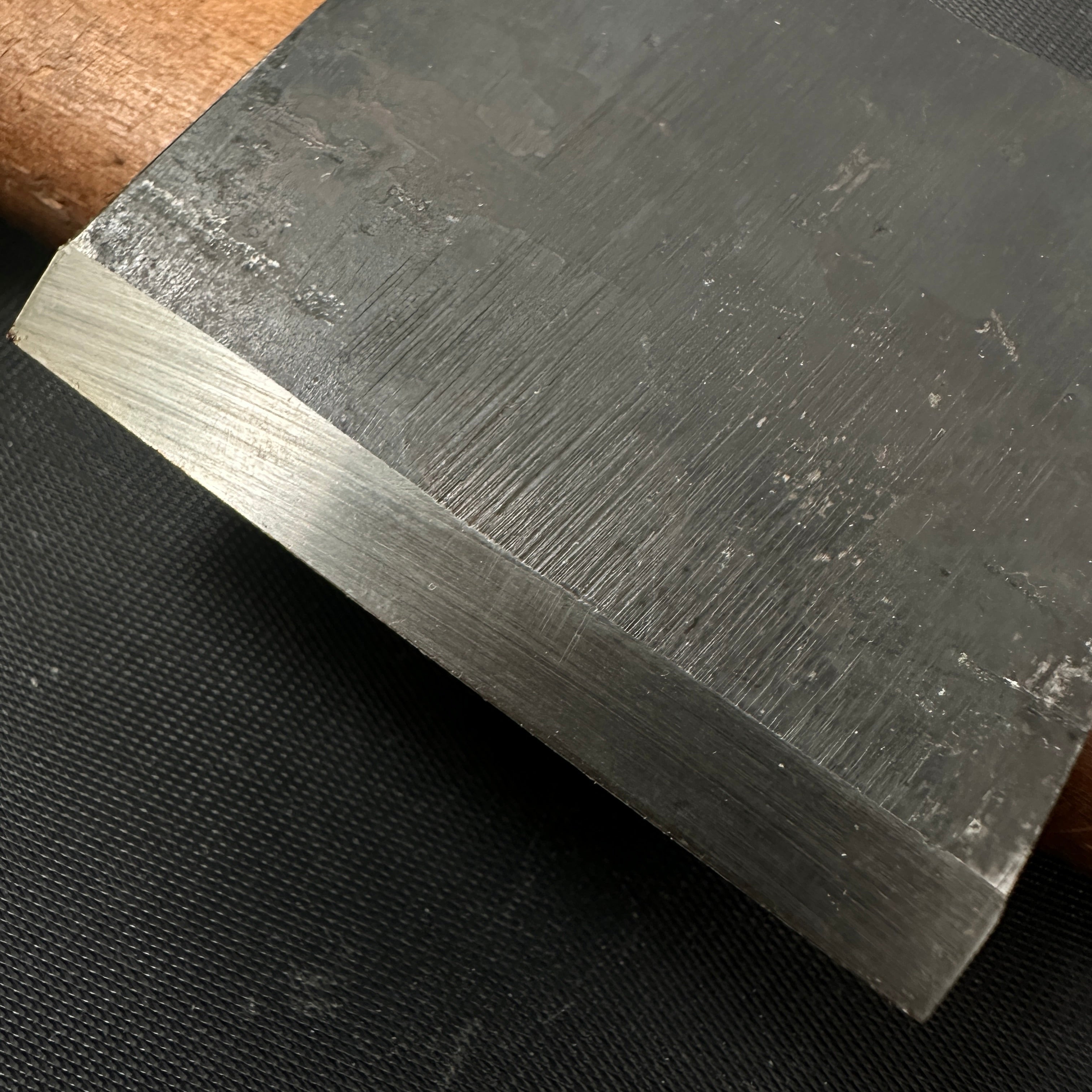 Old stock Toryo Smoothing Plane (Kanna) by Inoi Kiyoji 掘出し物 猪井清次氏 棟梁 仕上げ鉋 70mm