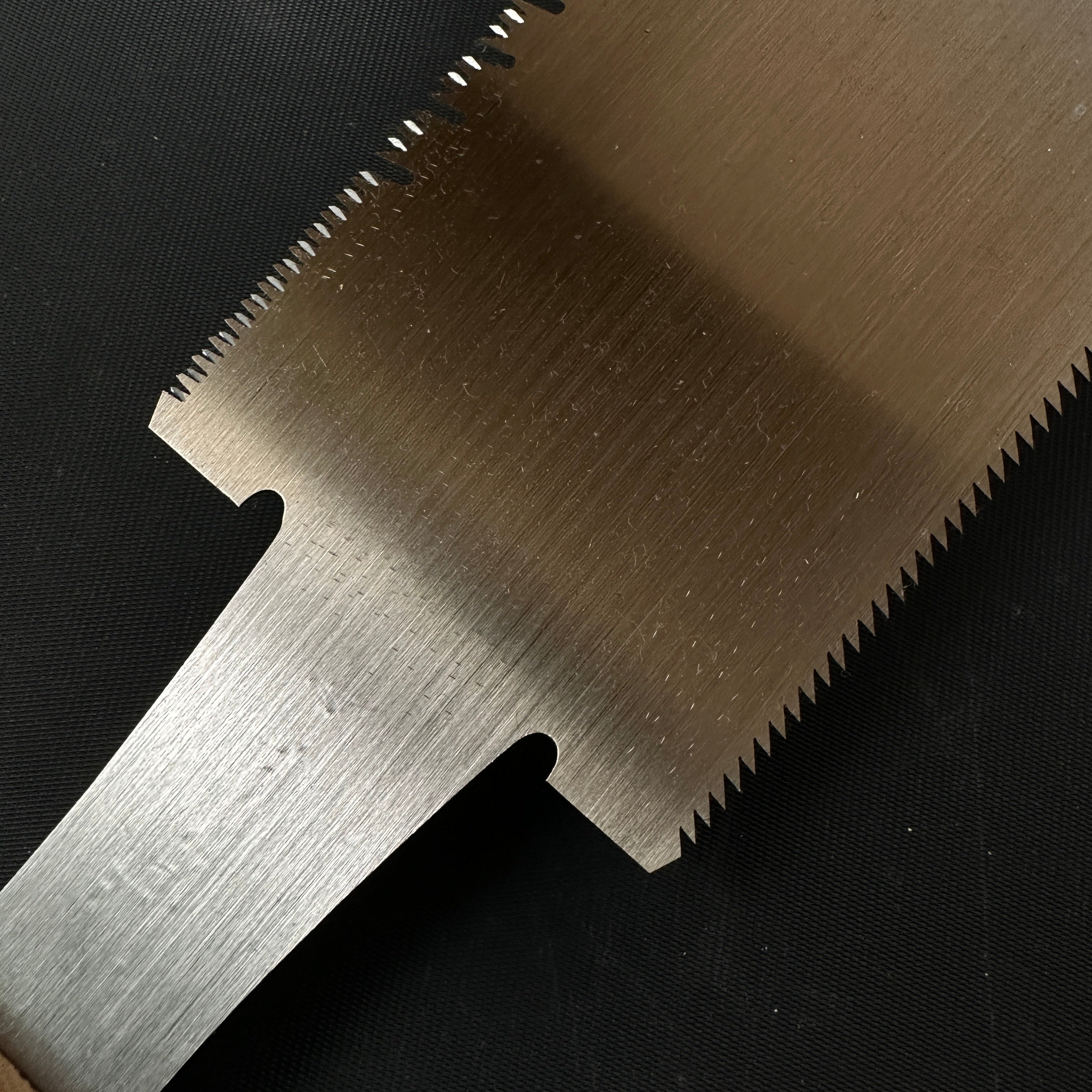 #66 Nagakatsu Double Edge (Ryoba) Saw with Eddy Type Handles For Soft Wood 長勝鋸 両刃鋸 渦巻き柄 針葉材用 225mm