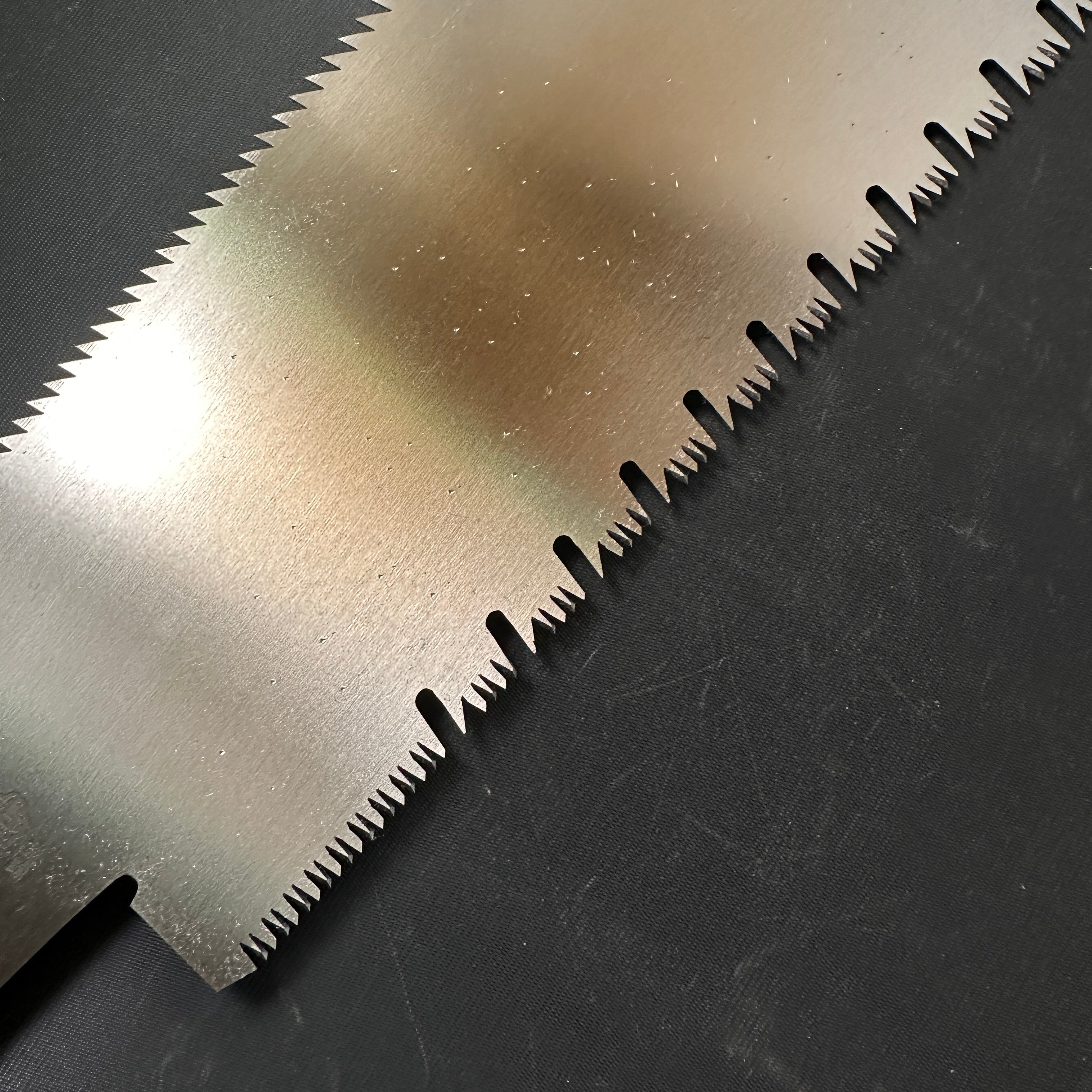 #96 Nagakatsu Double Edge (Ryoba) Saw with Eddy Type Handles For Soft Wood 長勝鋸 両刃鋸 渦巻き柄 針葉材用 295mm