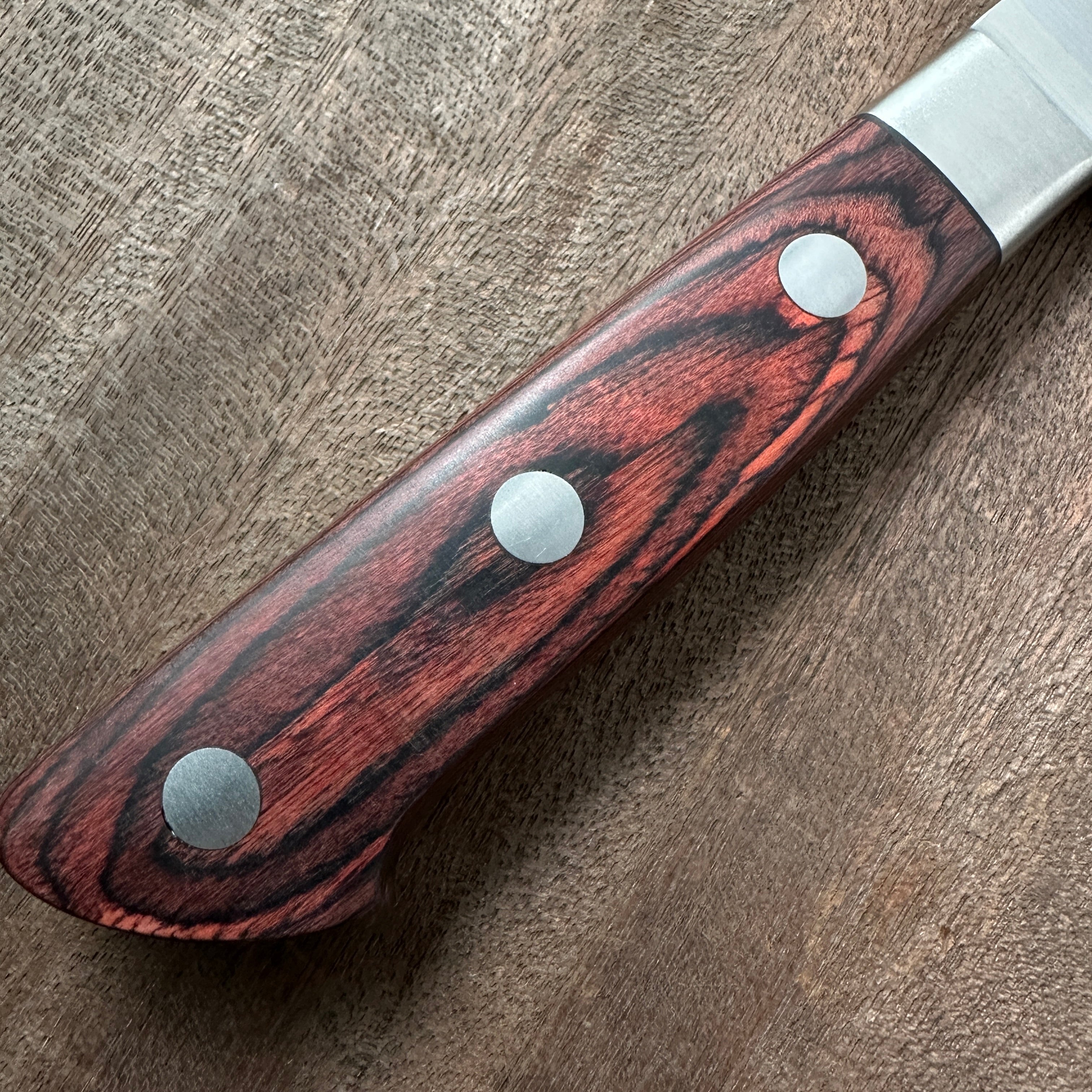 Reigetsu Kurenai Nakiri Kitchen knife 令月 紅 菜切包丁 165mm