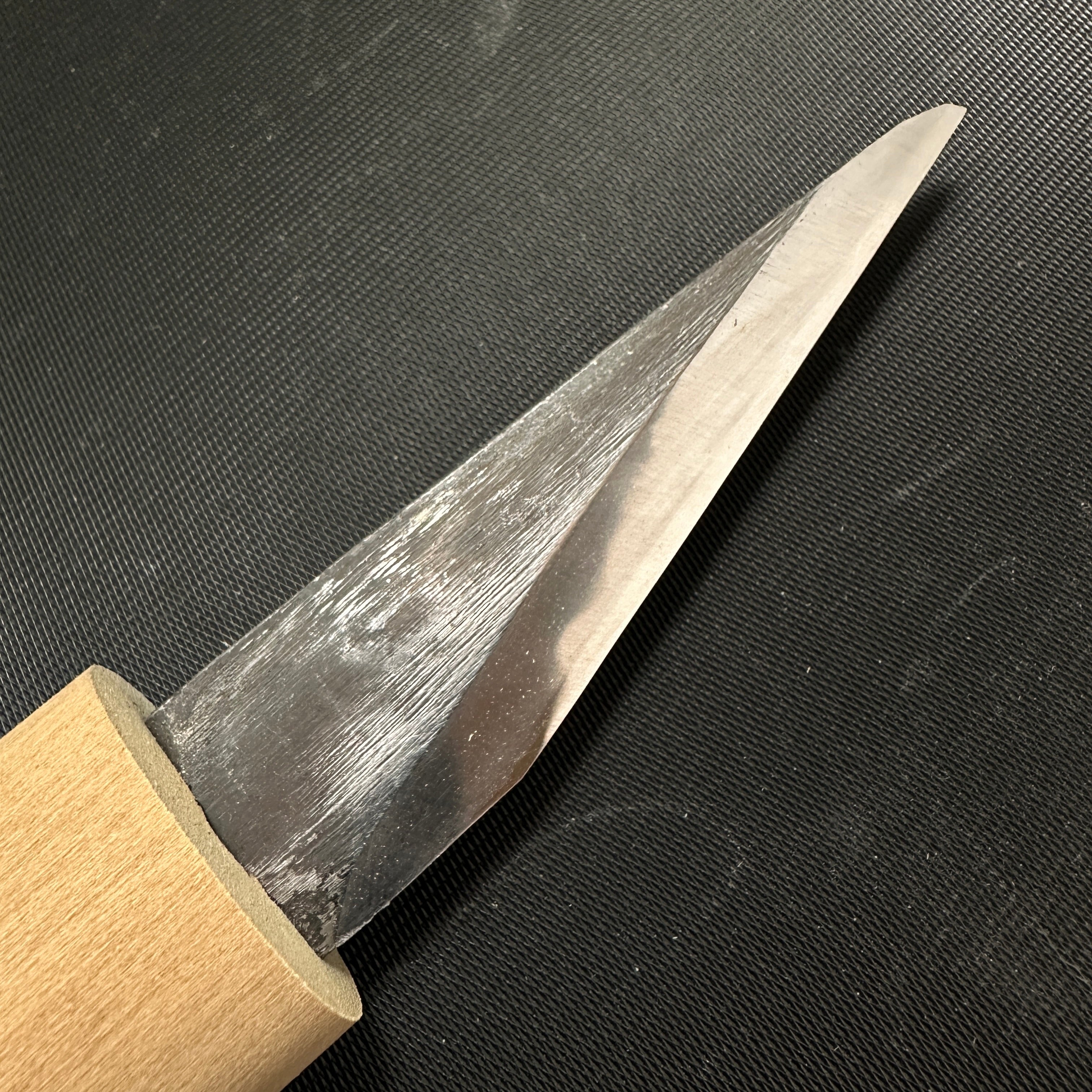 #2 Baishinshi Kiridashi Kokatana with white steel Right hand 梅心子 切出し小刀 横手小刀 右 7分