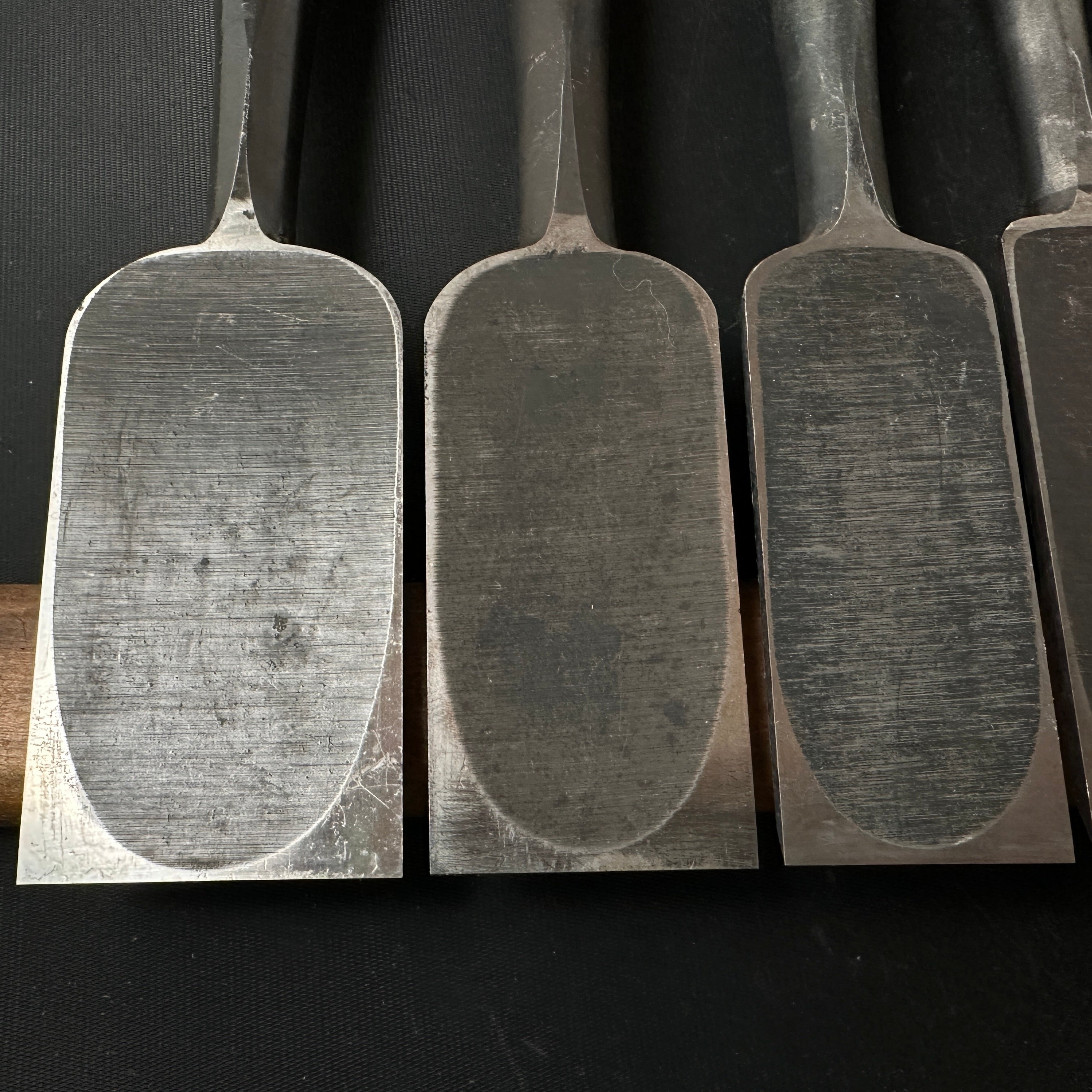 Old stock #5 Mixed set for beginner Timber chisels set with White steel 掘出し物 バラ鑿合わせ 初心者におすすめ 叩鑿6本組 Tatakinomi