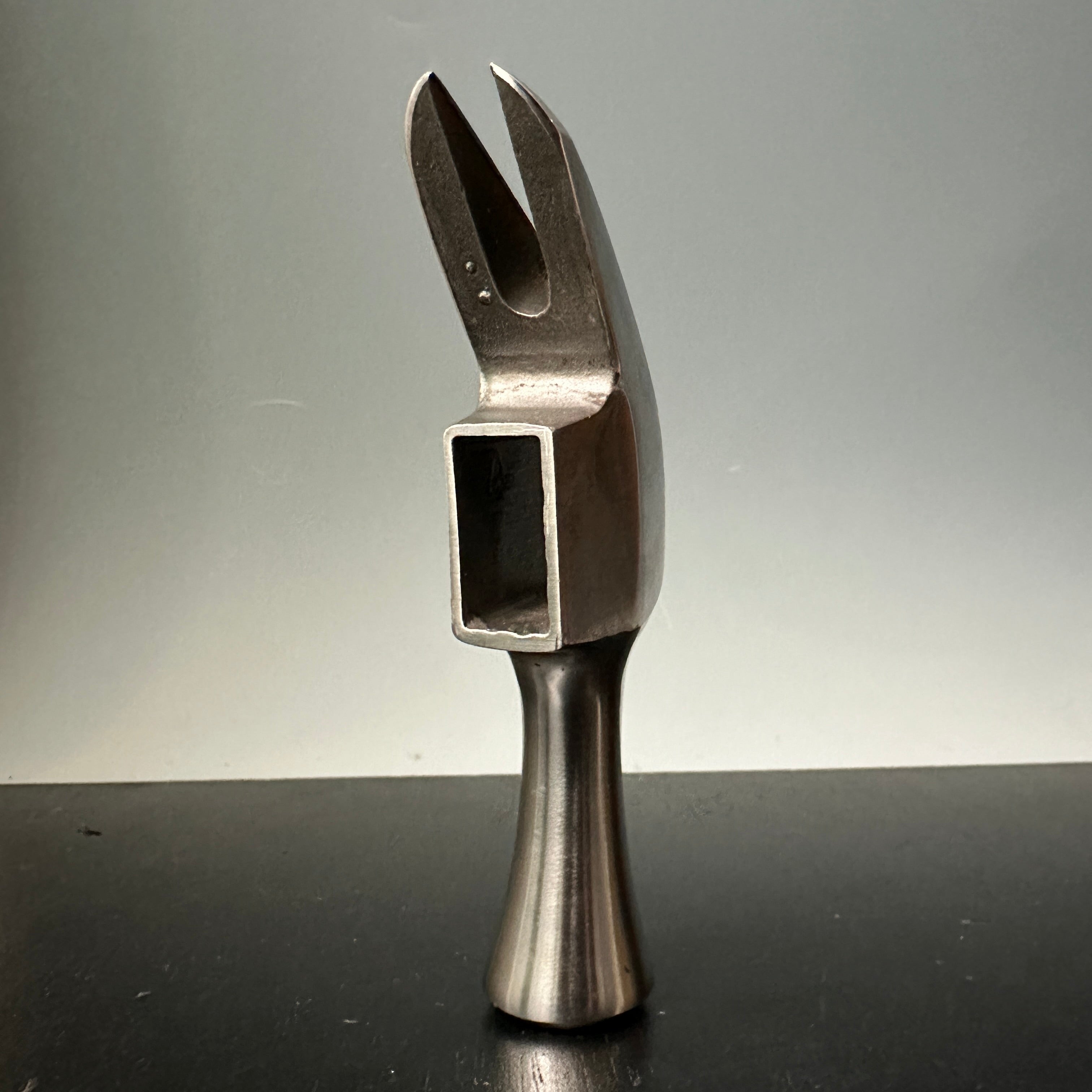 Old stock Dogyu Minipane Kariwaku Stainless steel Hammers Head 掘出し物 土牛 ステンレスミニパネ 滑り止め付 頭のみ