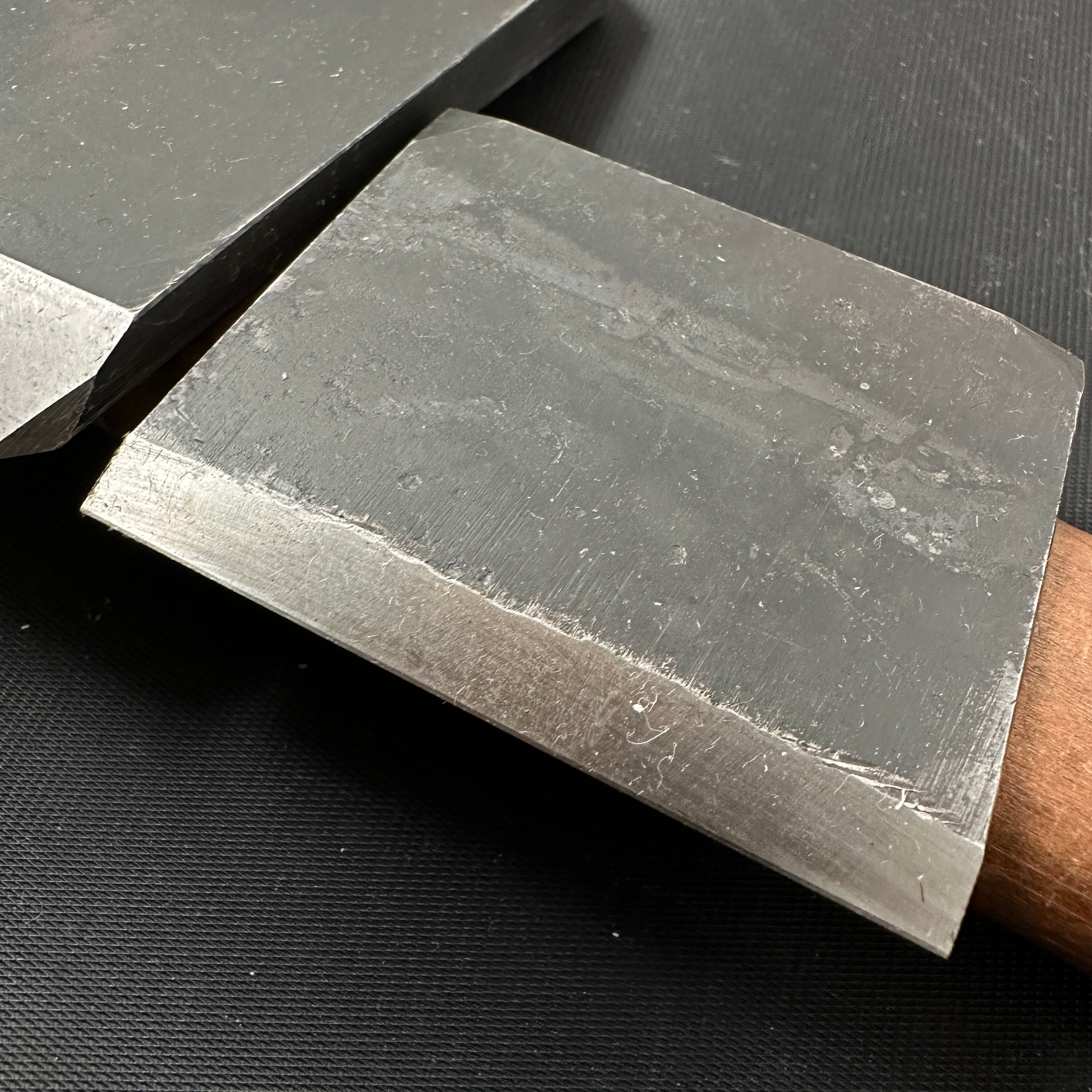 Shoufu Smoothing Plane Blades (Kanna) by Nakano Takeo with Super Blue steel 中野武夫作 鉋刃 祥風 青紙スーパー鋼 70mm 裏金付