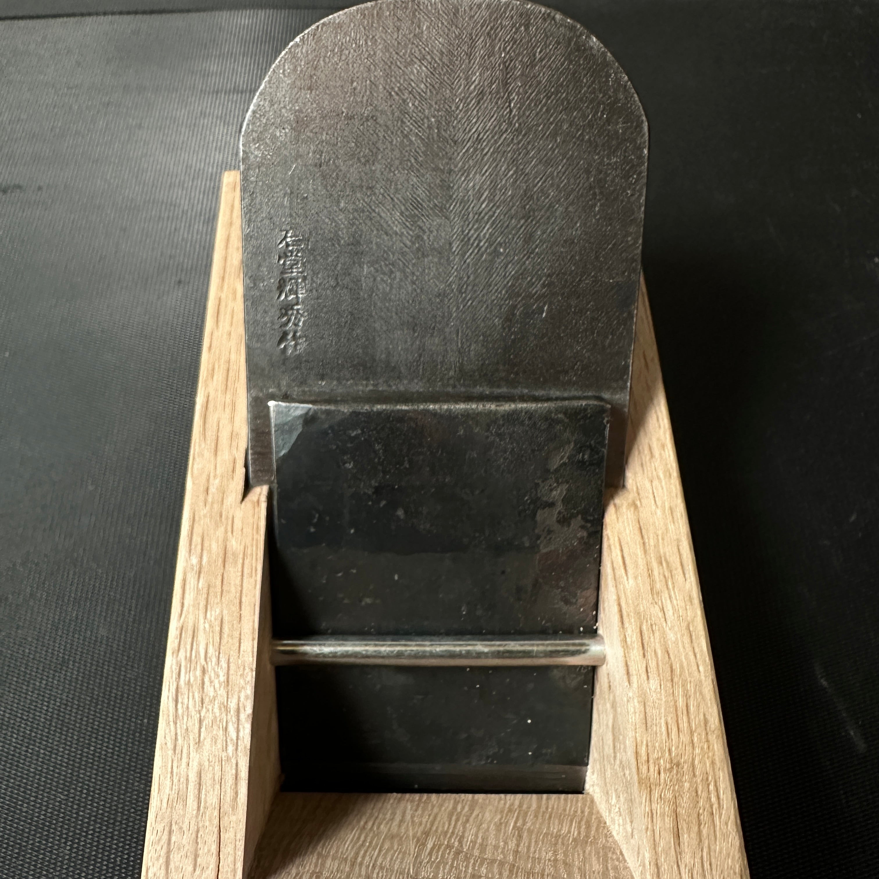 Old stock Yabane Smoothing Plane (Kanna) by Ishido Master 石堂輝秀作 矢羽根鉋 仕上げ鉋 50mm