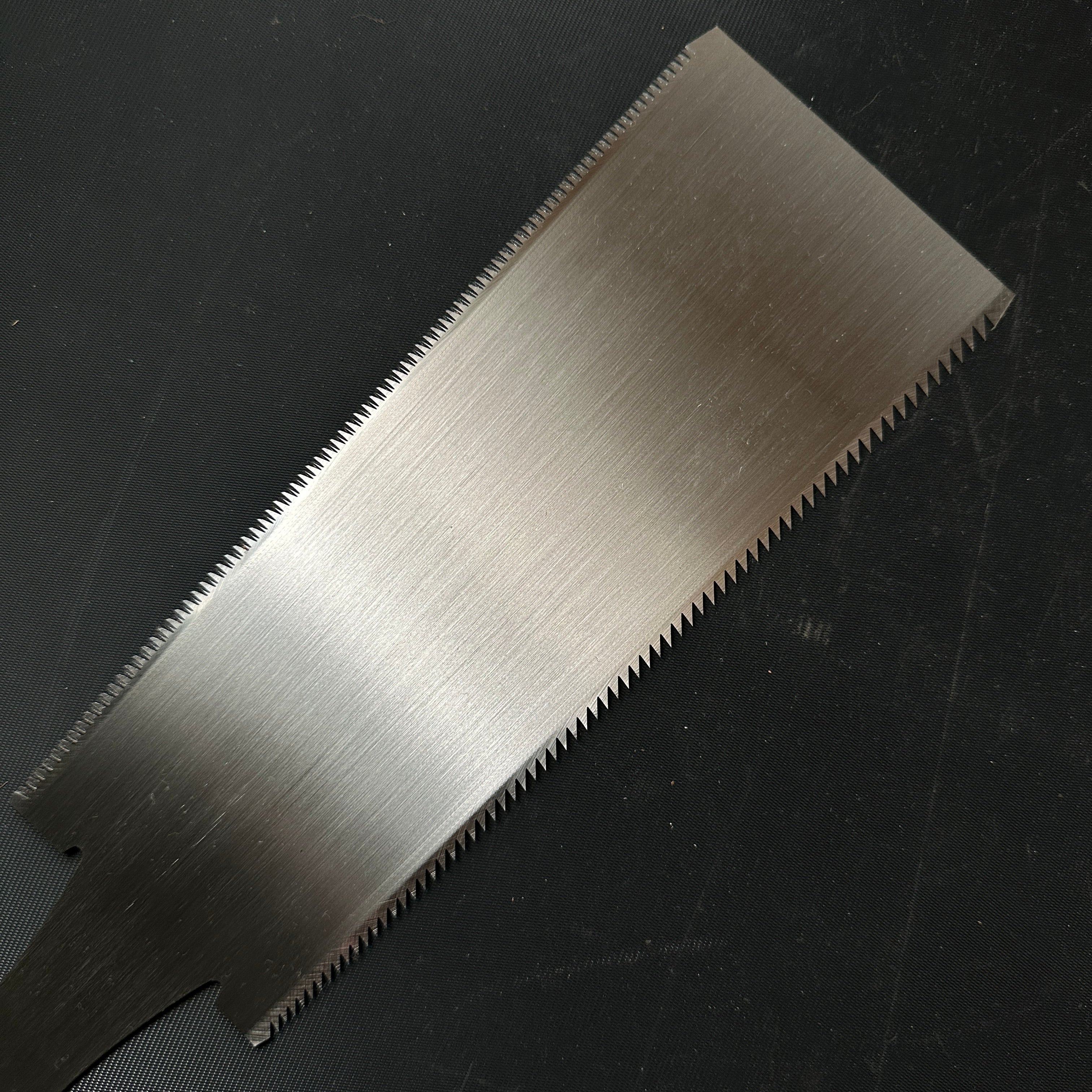 #R28 Ready to use! Old stock Double Edge Saw with Eddy Type Handles set by Kurashige 直ぐ使い 倉重栄助 目立 渦巻き柄 両刃鋸 210mm